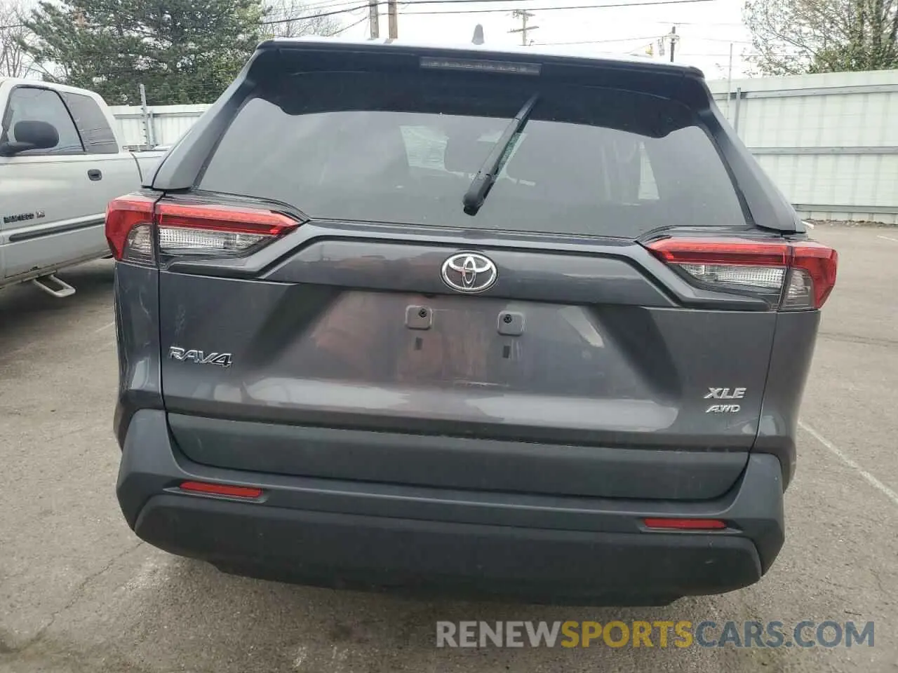 6 fotografías del automóvil dañado 2T3P1RFV2MC217278 TOYOTA RAV4 2021