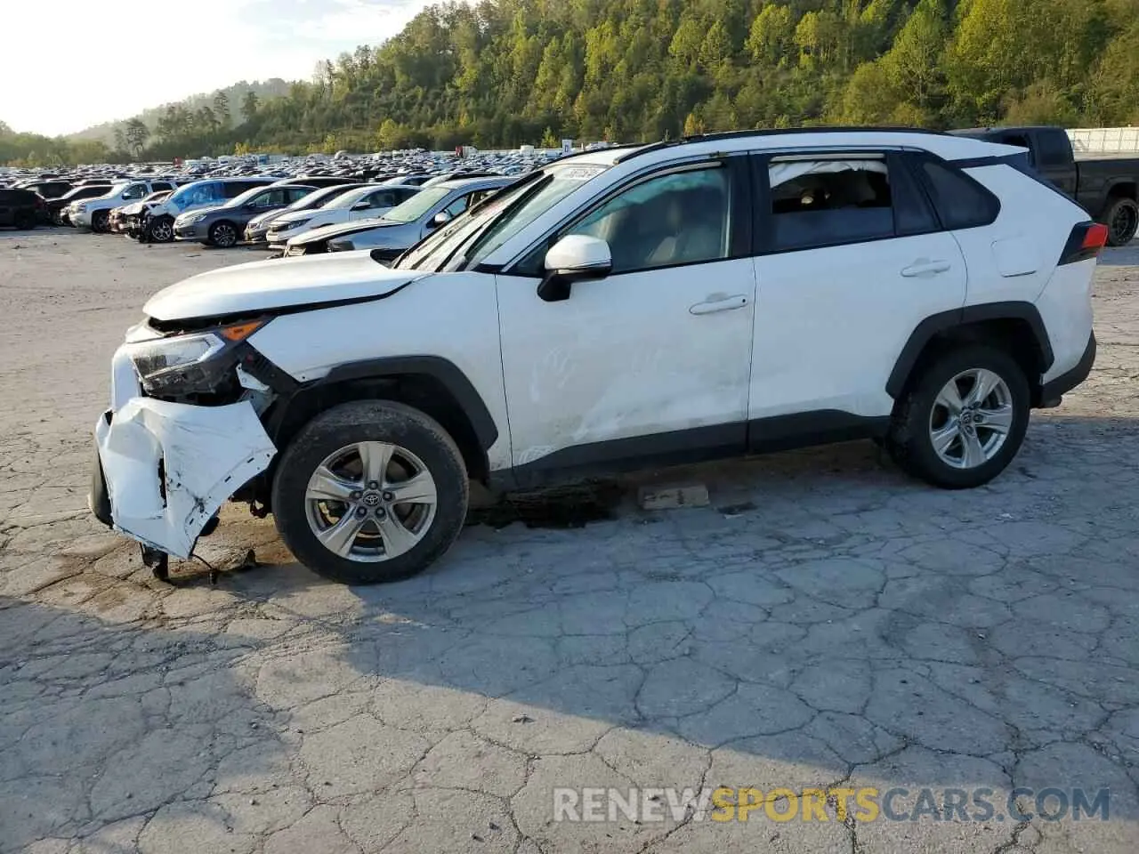 1 fotografías del automóvil dañado 2T3P1RFV2MC244559 TOYOTA RAV4 2021