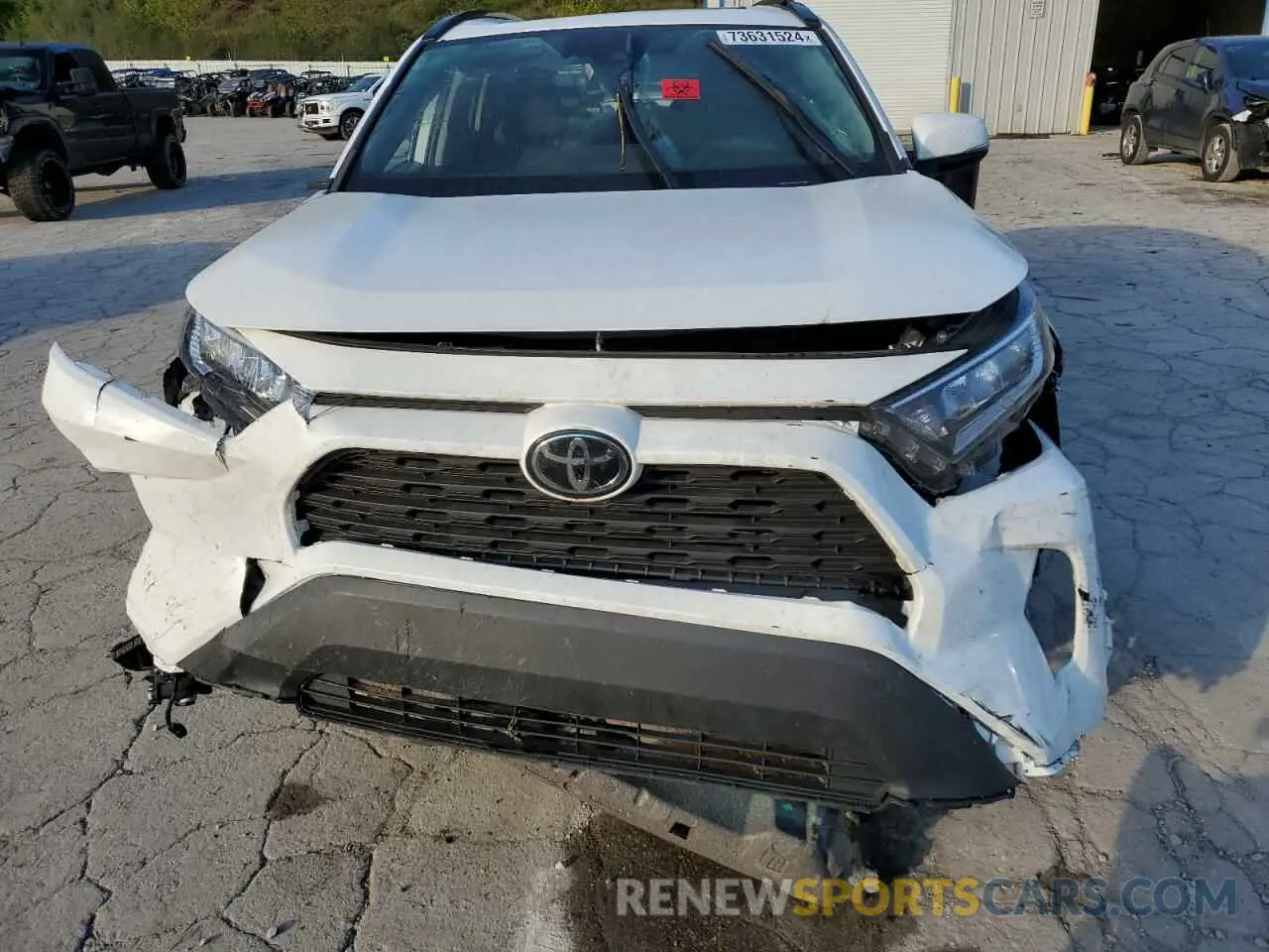 5 fotografías del automóvil dañado 2T3P1RFV2MC244559 TOYOTA RAV4 2021