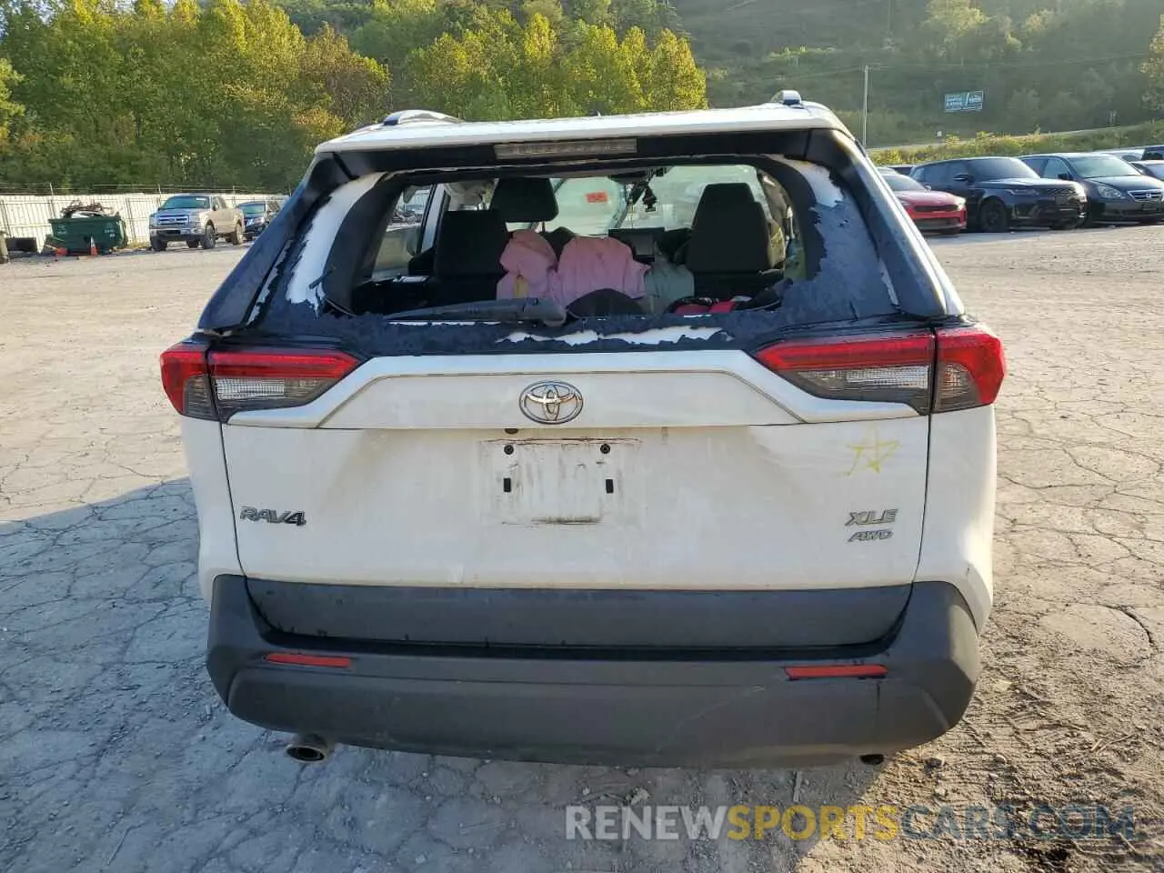 6 fotografías del automóvil dañado 2T3P1RFV2MC244559 TOYOTA RAV4 2021