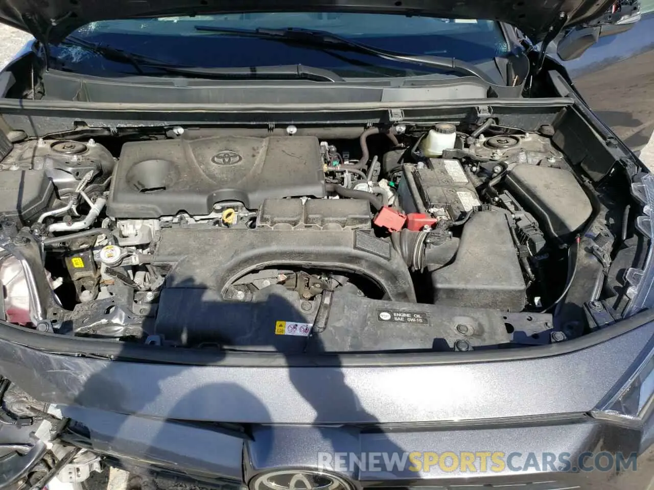 12 fotografías del automóvil dañado 2T3P1RFV2MC246098 TOYOTA RAV4 2021