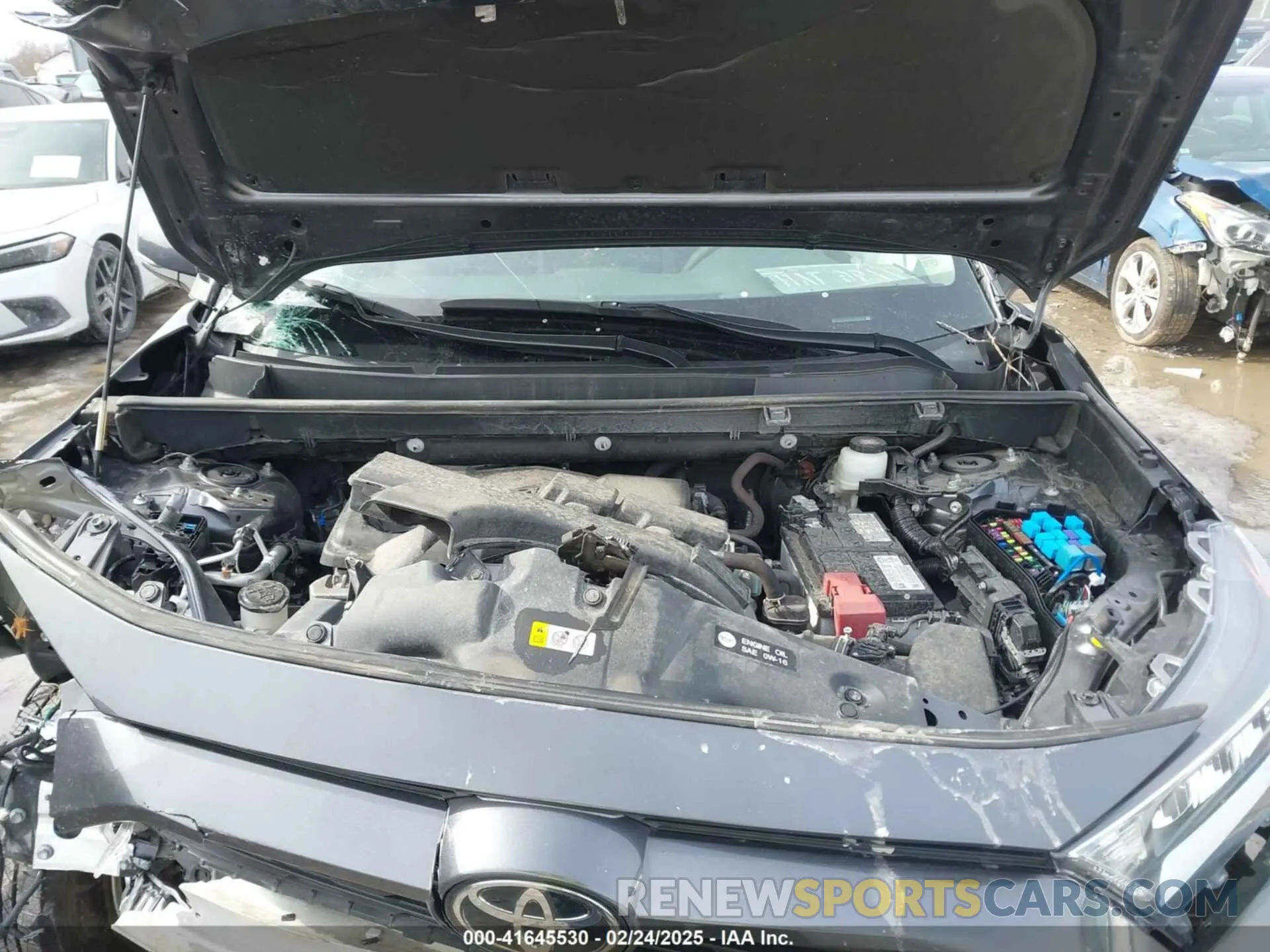 10 fotografías del automóvil dañado 2T3P1RFV2MC246635 TOYOTA RAV4 2021