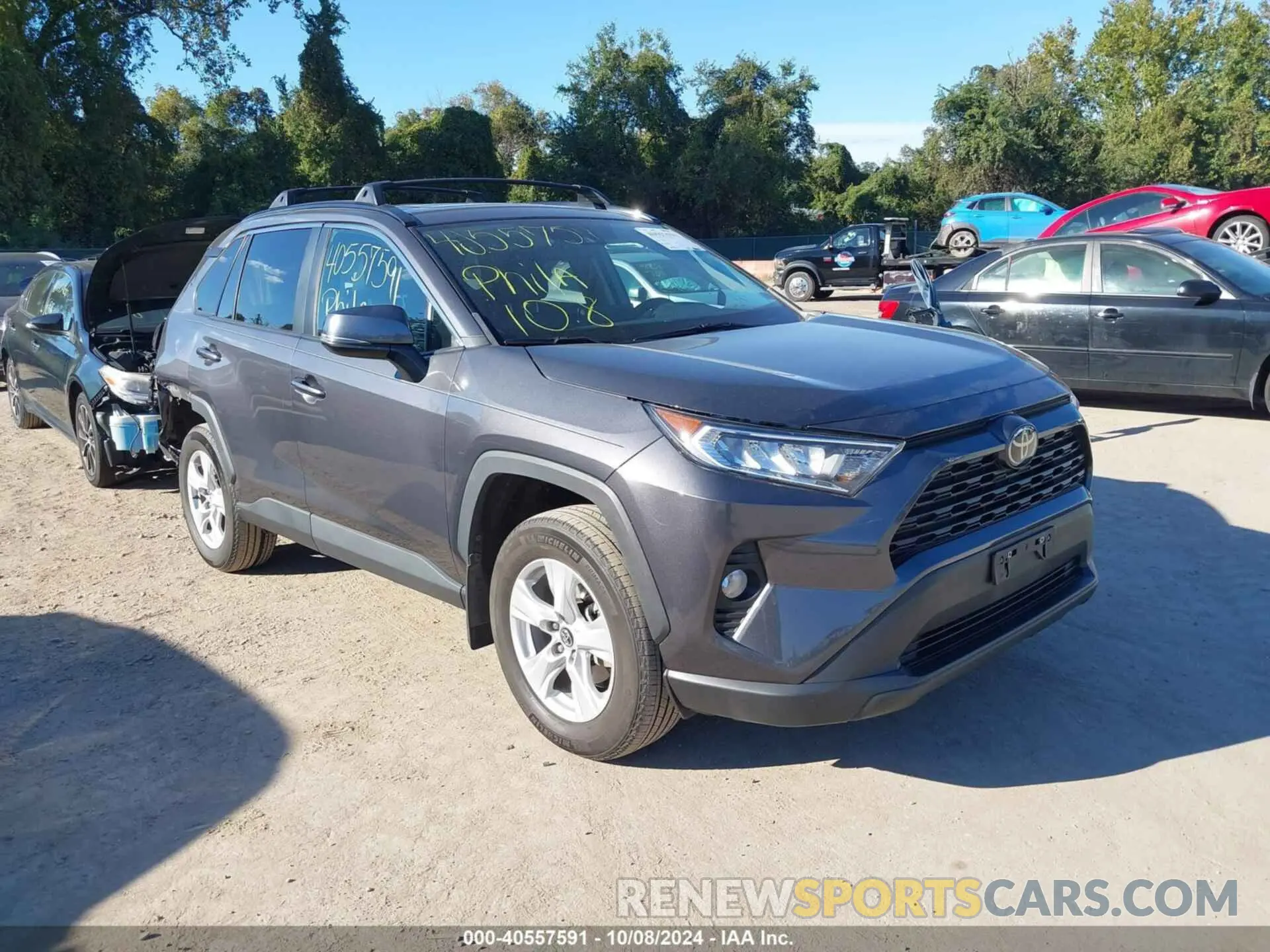 1 fotografías del automóvil dañado 2T3P1RFV2MW141236 TOYOTA RAV4 2021