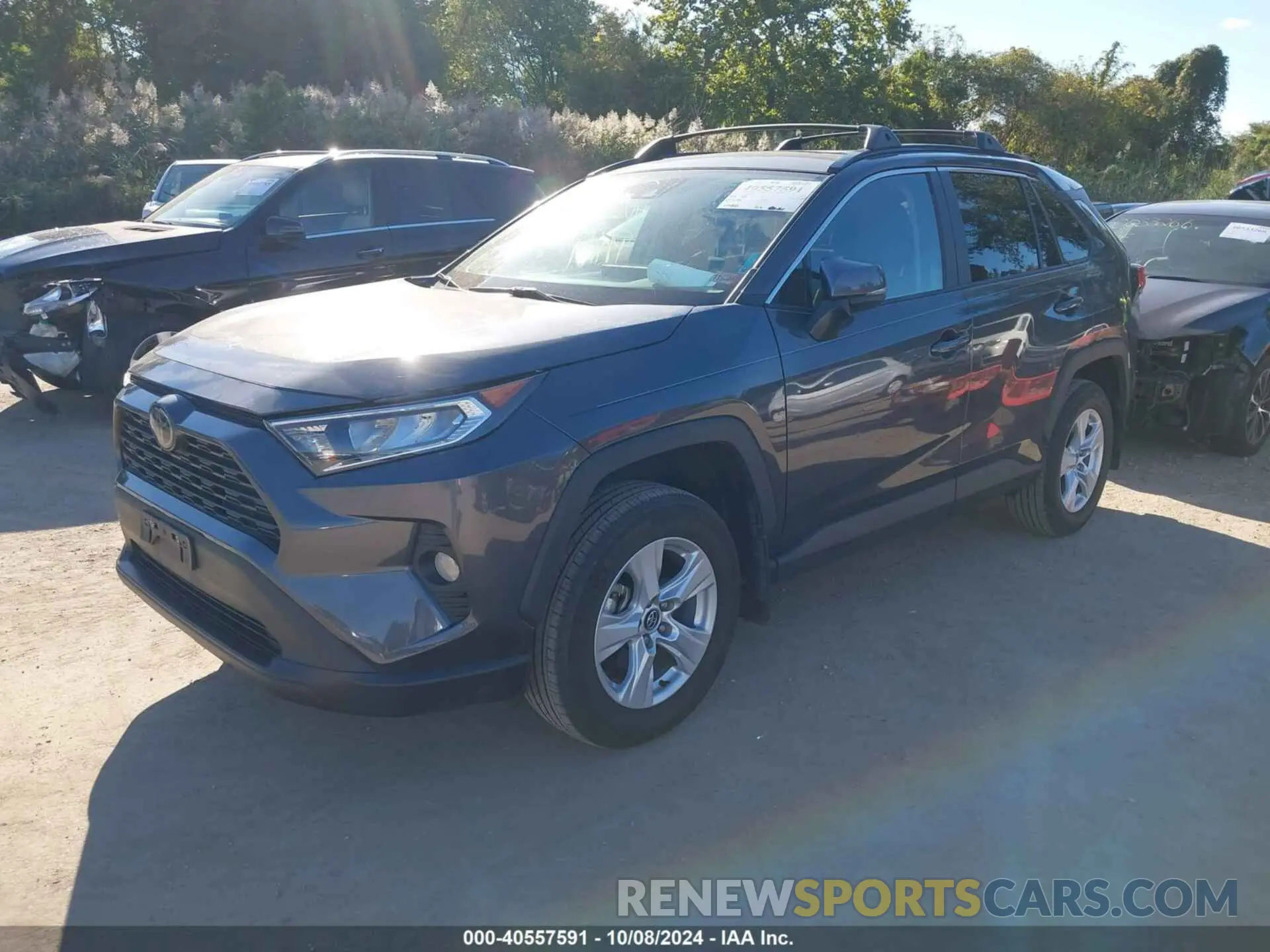 2 fotografías del automóvil dañado 2T3P1RFV2MW141236 TOYOTA RAV4 2021