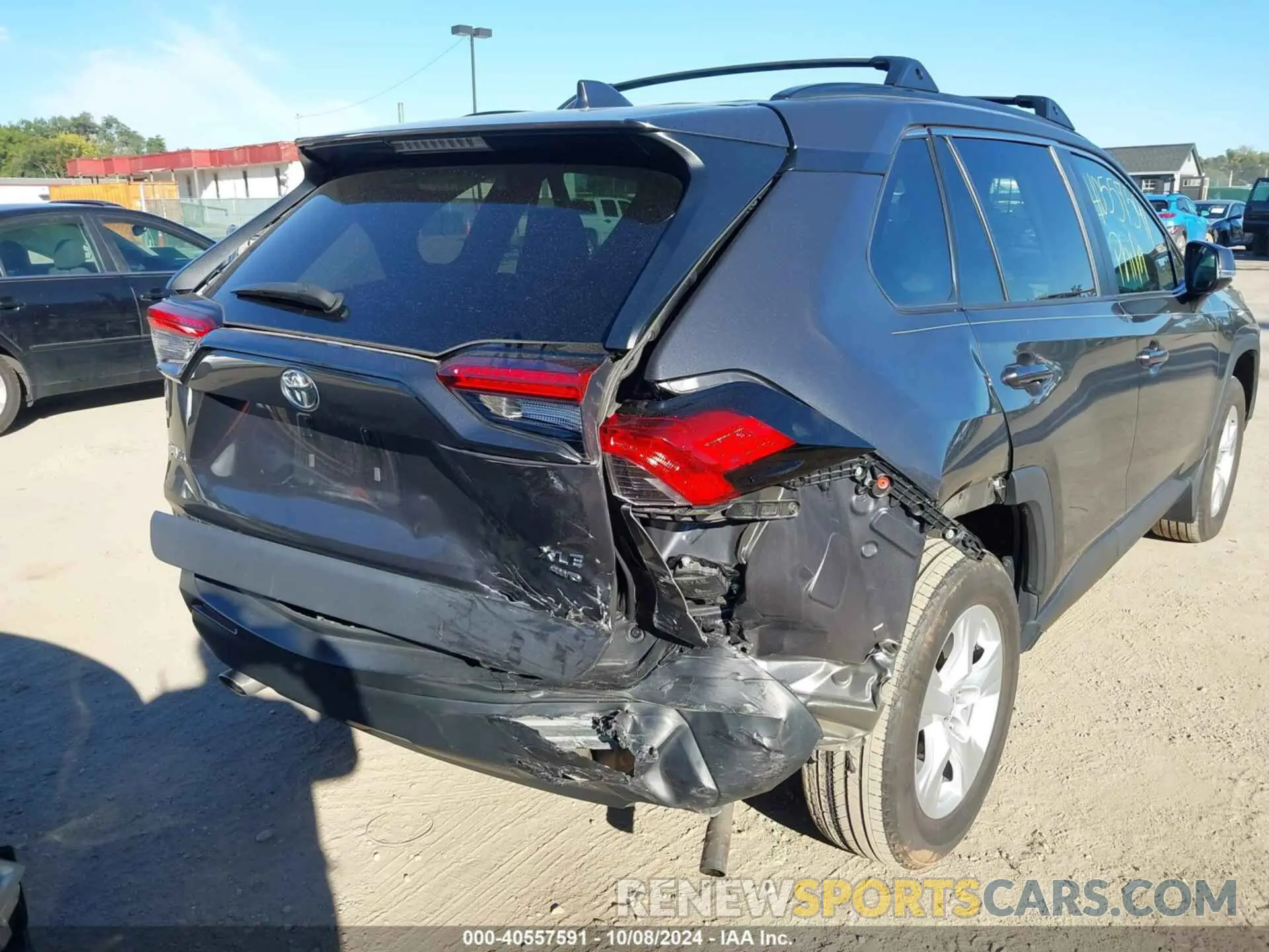6 fotografías del automóvil dañado 2T3P1RFV2MW141236 TOYOTA RAV4 2021