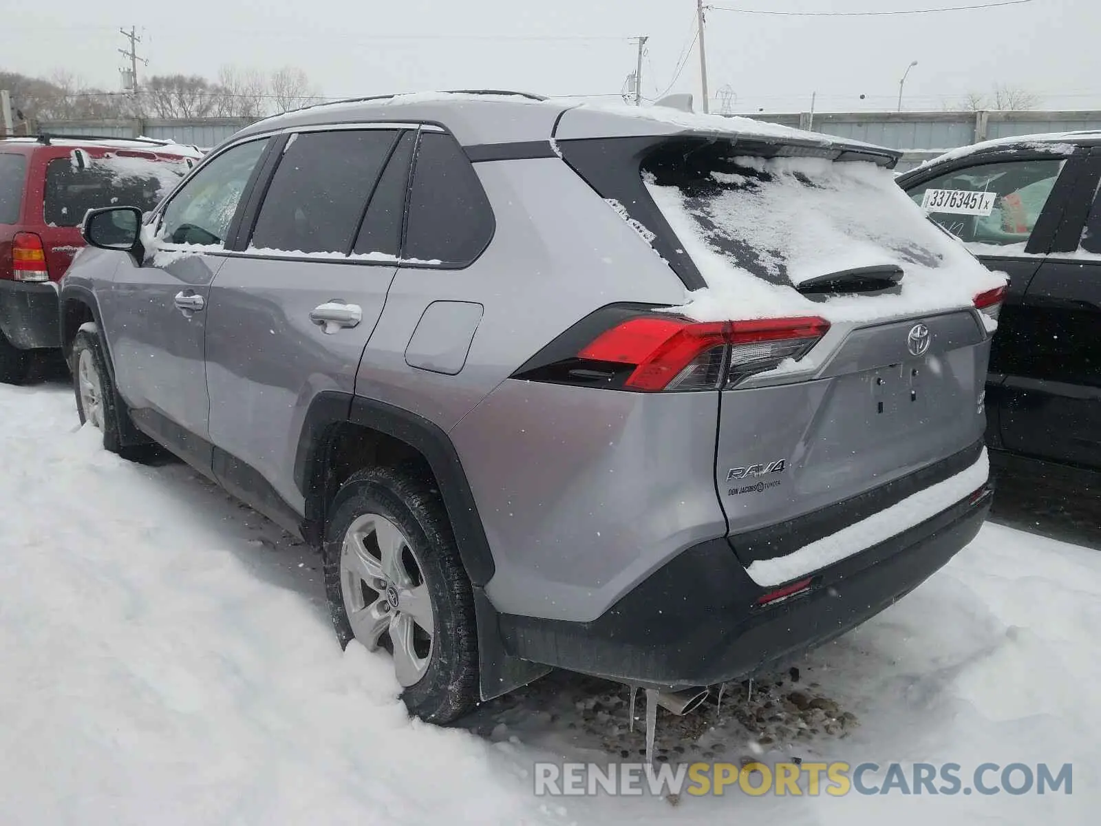 3 fotografías del automóvil dañado 2T3P1RFV2MW143956 TOYOTA RAV4 2021