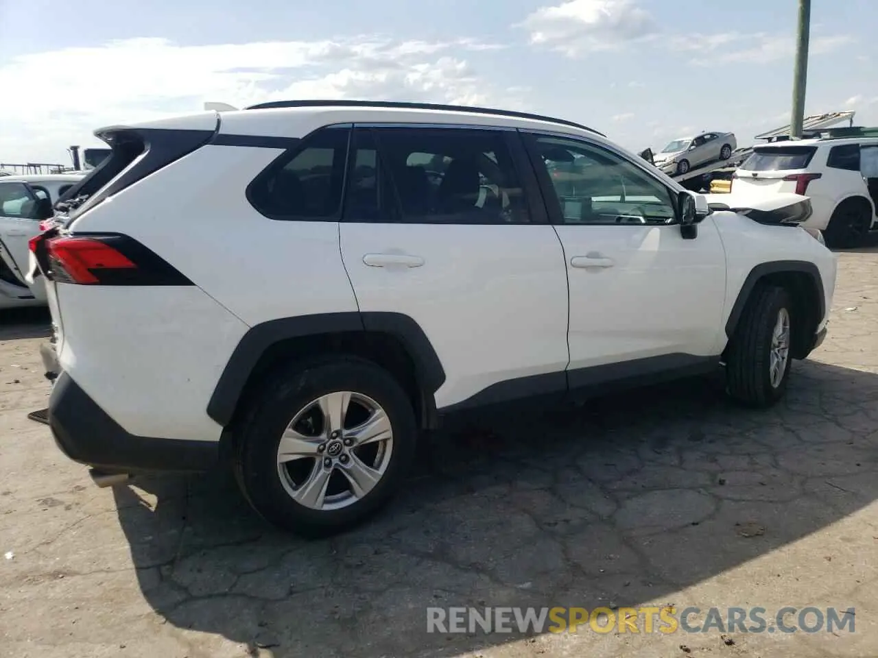 3 fotografías del automóvil dañado 2T3P1RFV2MW156688 TOYOTA RAV4 2021