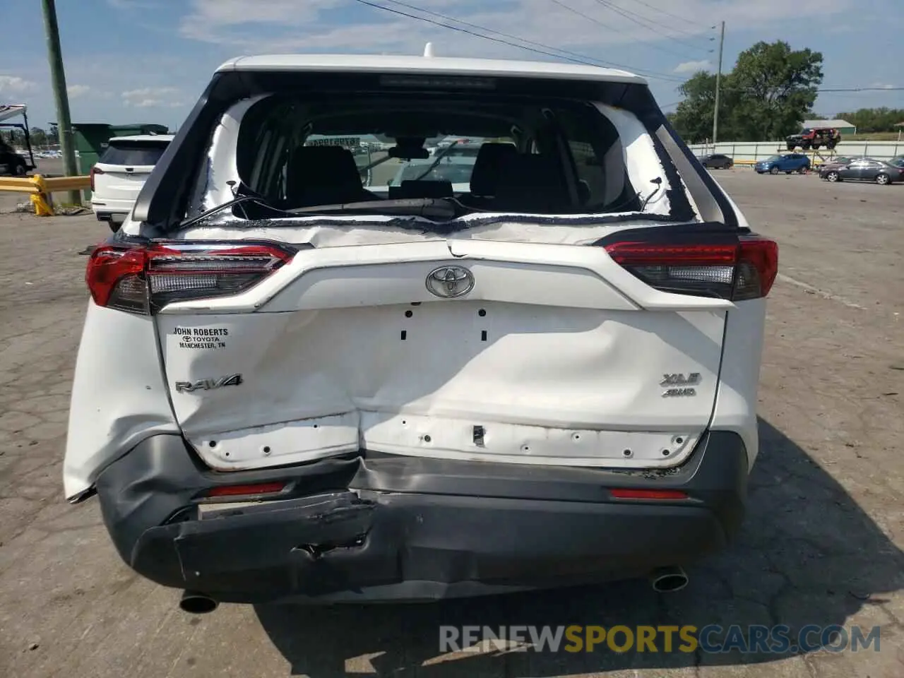 6 fotografías del automóvil dañado 2T3P1RFV2MW156688 TOYOTA RAV4 2021