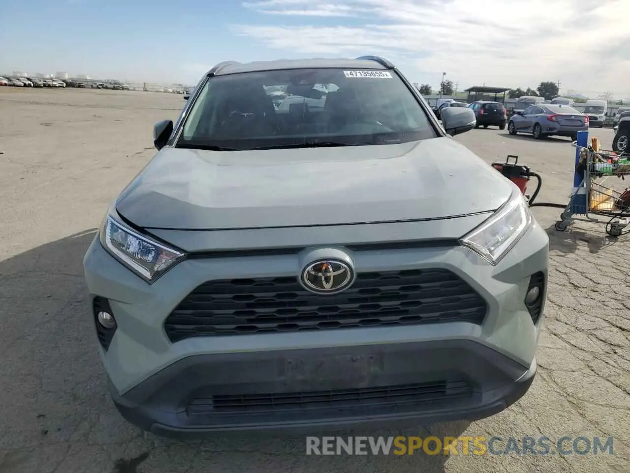 5 fotografías del automóvil dañado 2T3P1RFV2MW162541 TOYOTA RAV4 2021