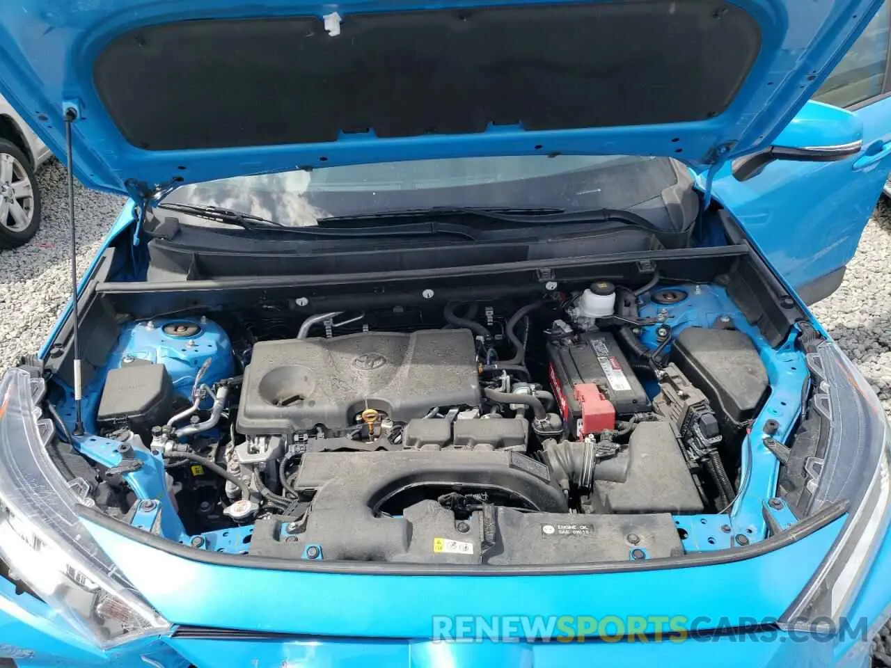 12 fotografías del automóvil dañado 2T3P1RFV2MW171370 TOYOTA RAV4 2021