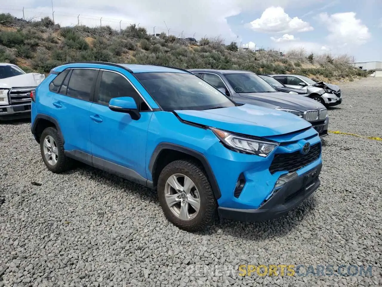 4 fotografías del automóvil dañado 2T3P1RFV2MW171370 TOYOTA RAV4 2021