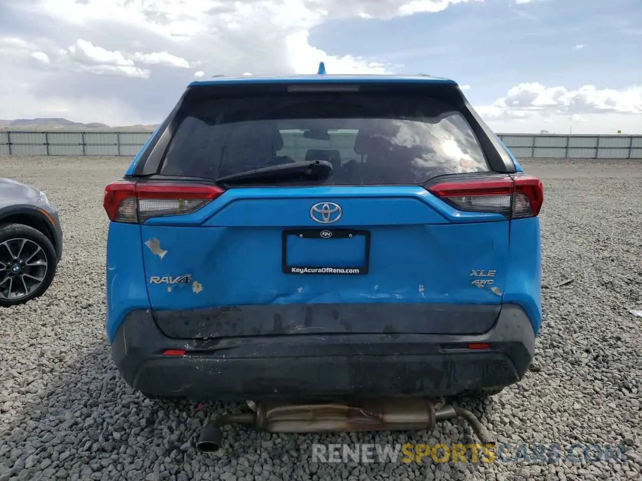 6 fotografías del automóvil dañado 2T3P1RFV2MW171370 TOYOTA RAV4 2021