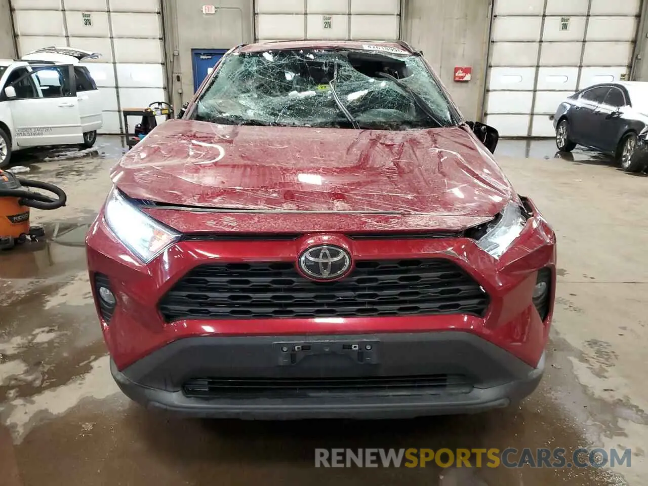 5 fotografías del automóvil dañado 2T3P1RFV2MW205016 TOYOTA RAV4 2021
