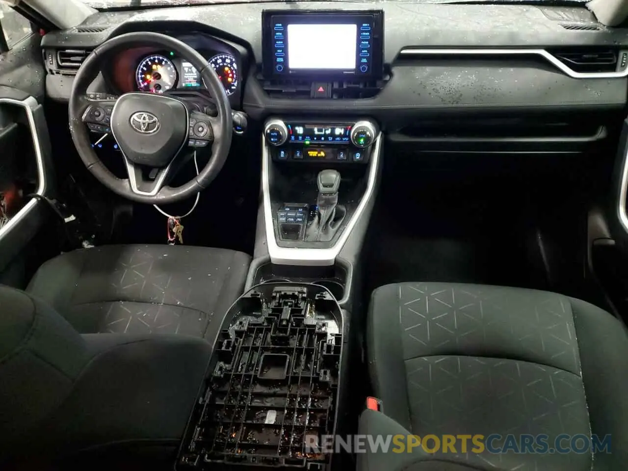 8 fotografías del automóvil dañado 2T3P1RFV2MW205016 TOYOTA RAV4 2021
