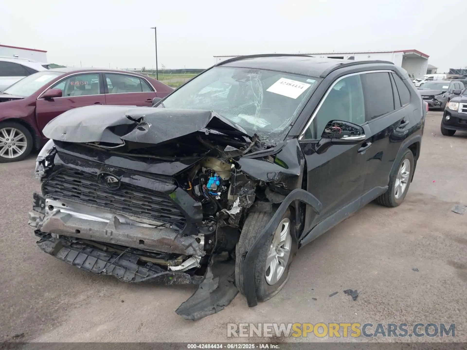 6 fotografías del automóvil dañado 2T3P1RFV2MW208496 TOYOTA RAV4 2021