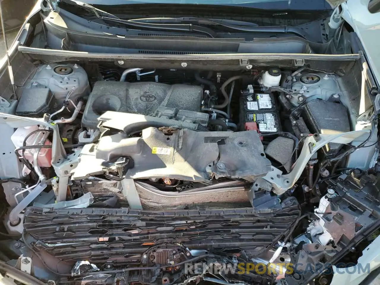 12 fotografías del automóvil dañado 2T3P1RFV3MC144700 TOYOTA RAV4 2021