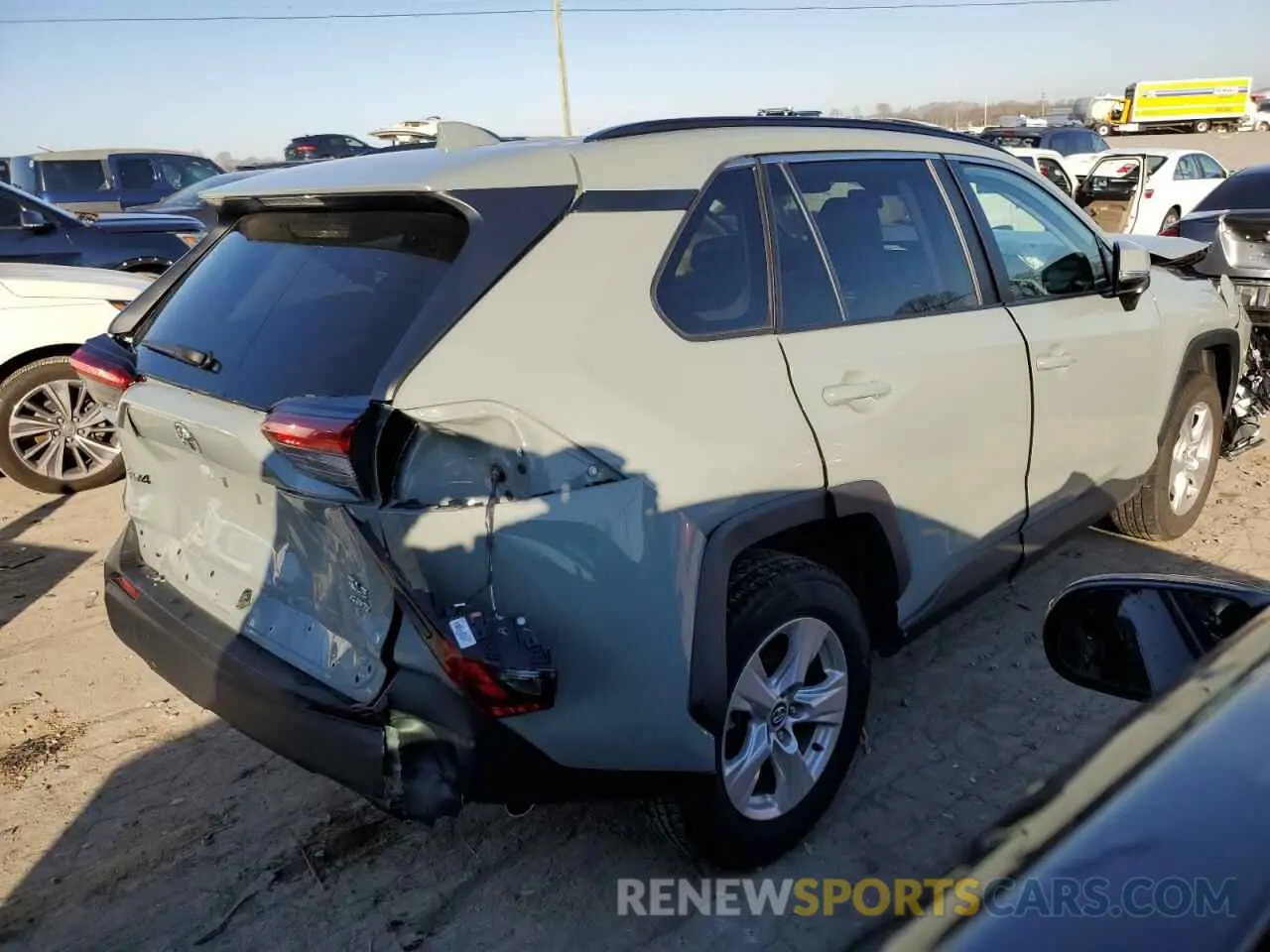 3 fotografías del automóvil dañado 2T3P1RFV3MC144700 TOYOTA RAV4 2021