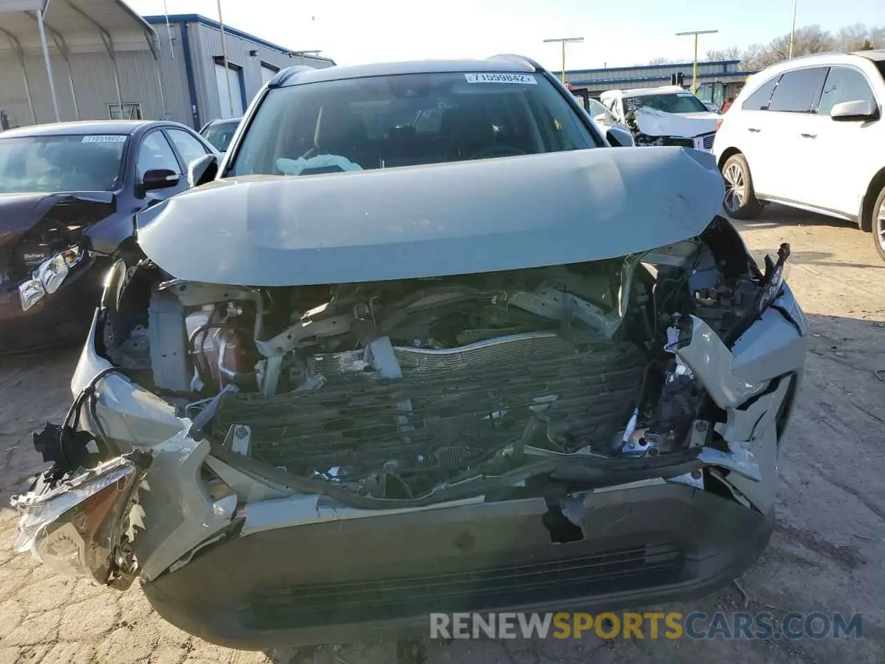 5 fotografías del automóvil dañado 2T3P1RFV3MC144700 TOYOTA RAV4 2021