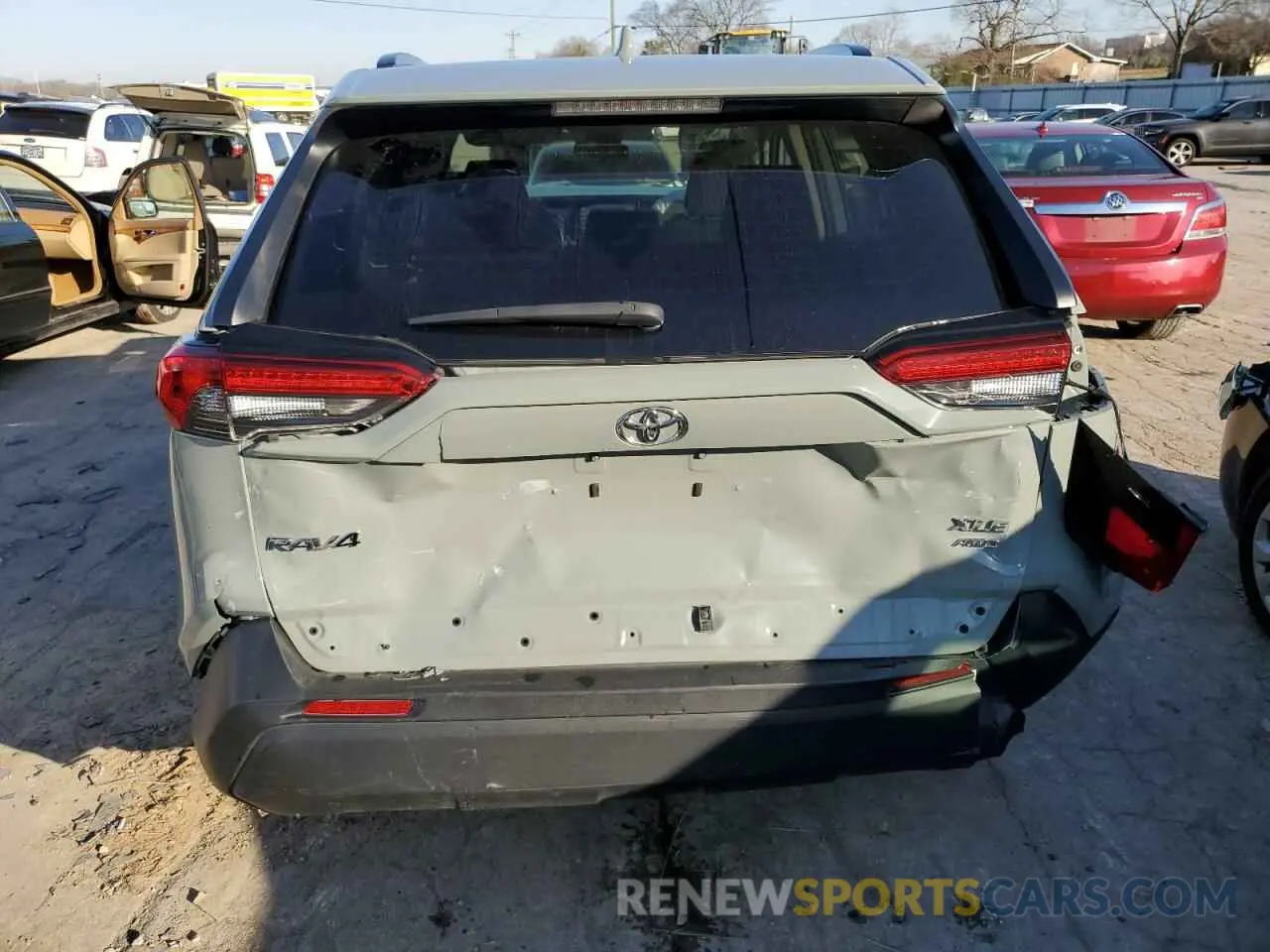 6 fotografías del automóvil dañado 2T3P1RFV3MC144700 TOYOTA RAV4 2021