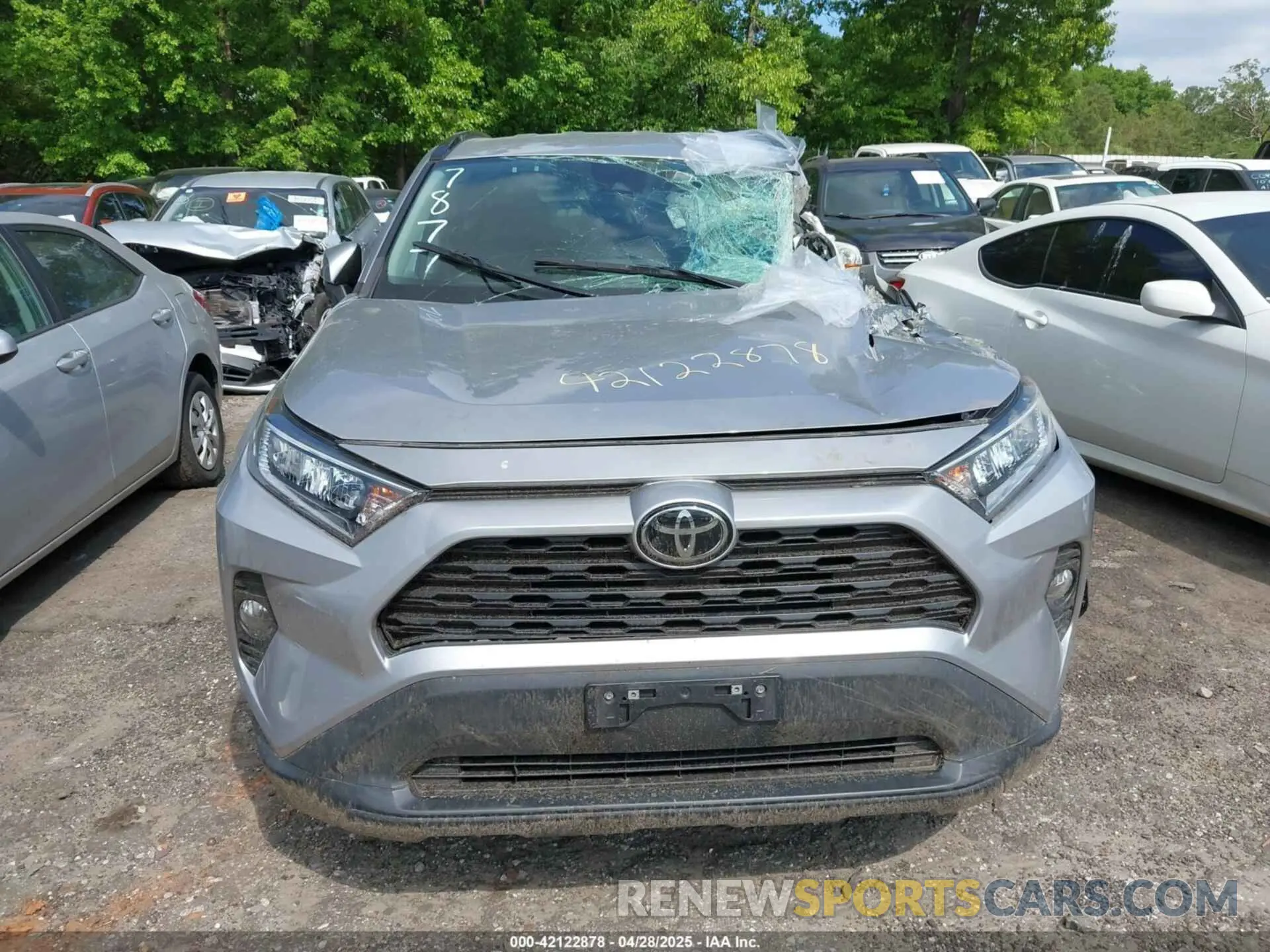11 fotografías del automóvil dañado 2T3P1RFV3MC167877 TOYOTA RAV4 2021