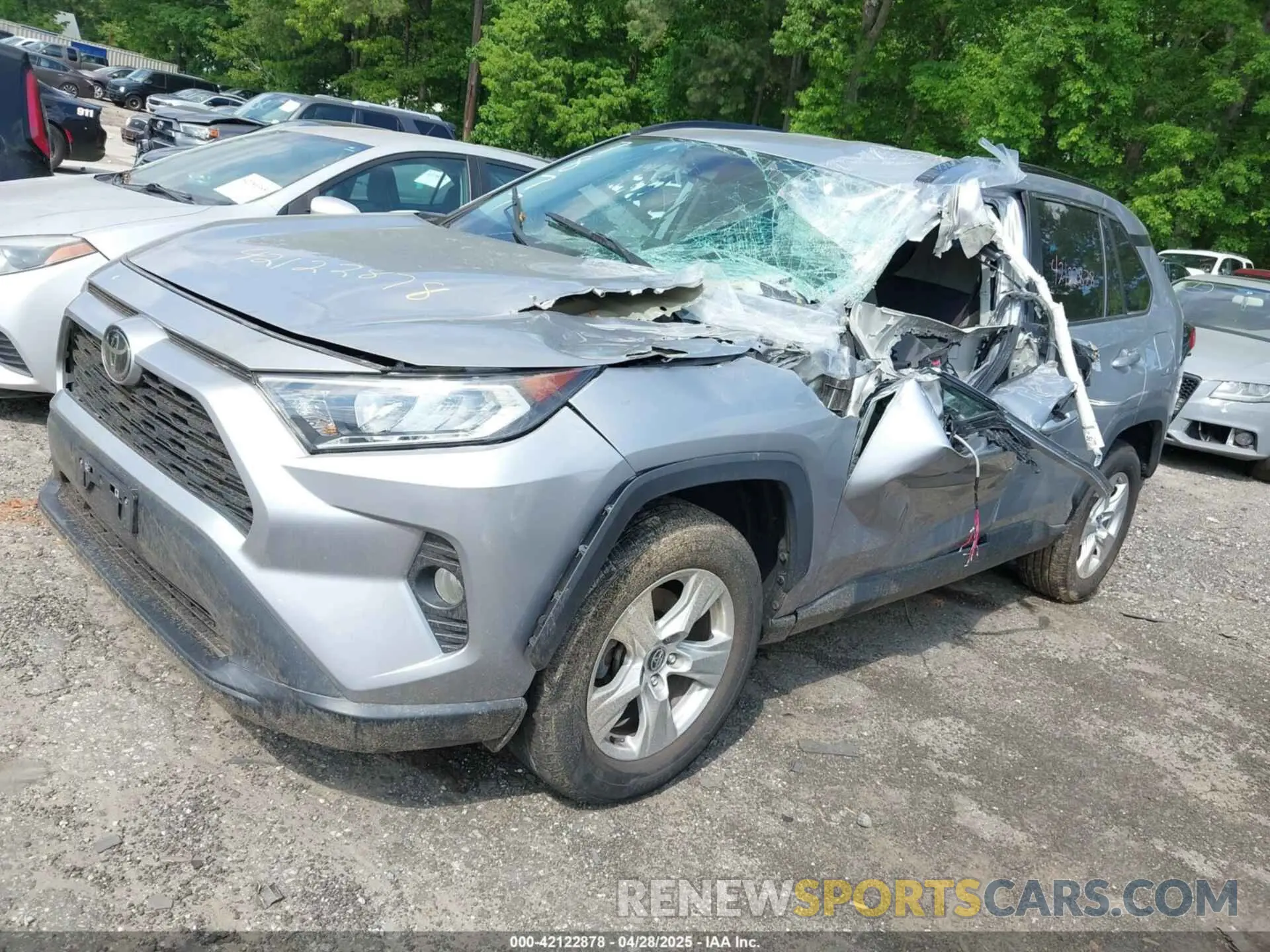 2 fotografías del automóvil dañado 2T3P1RFV3MC167877 TOYOTA RAV4 2021