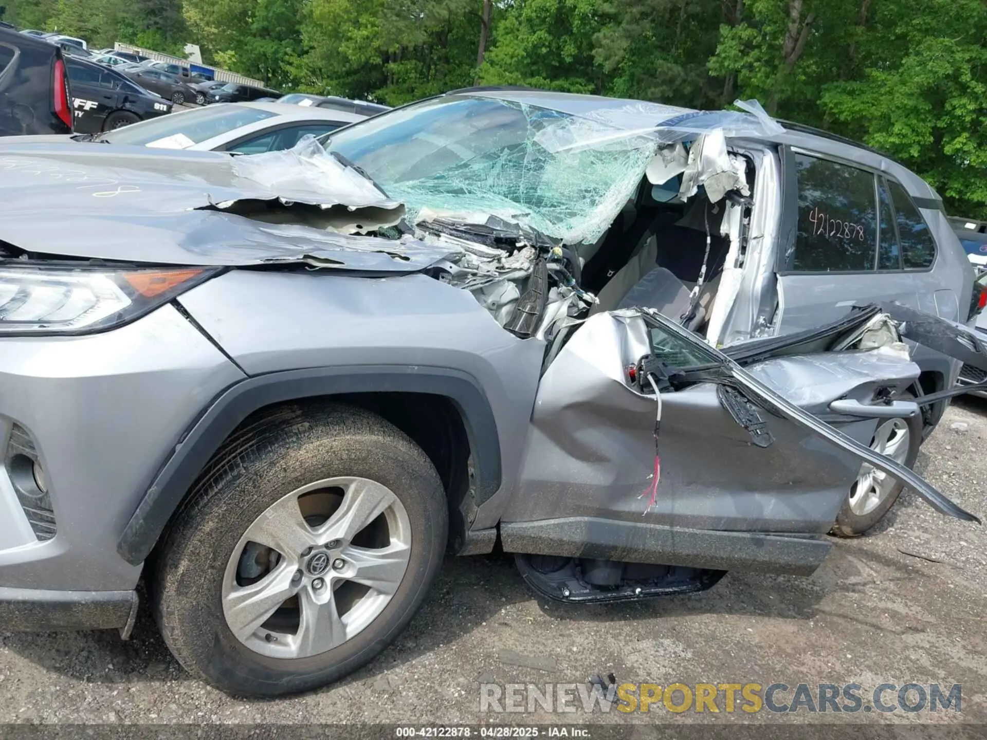 6 fotografías del automóvil dañado 2T3P1RFV3MC167877 TOYOTA RAV4 2021