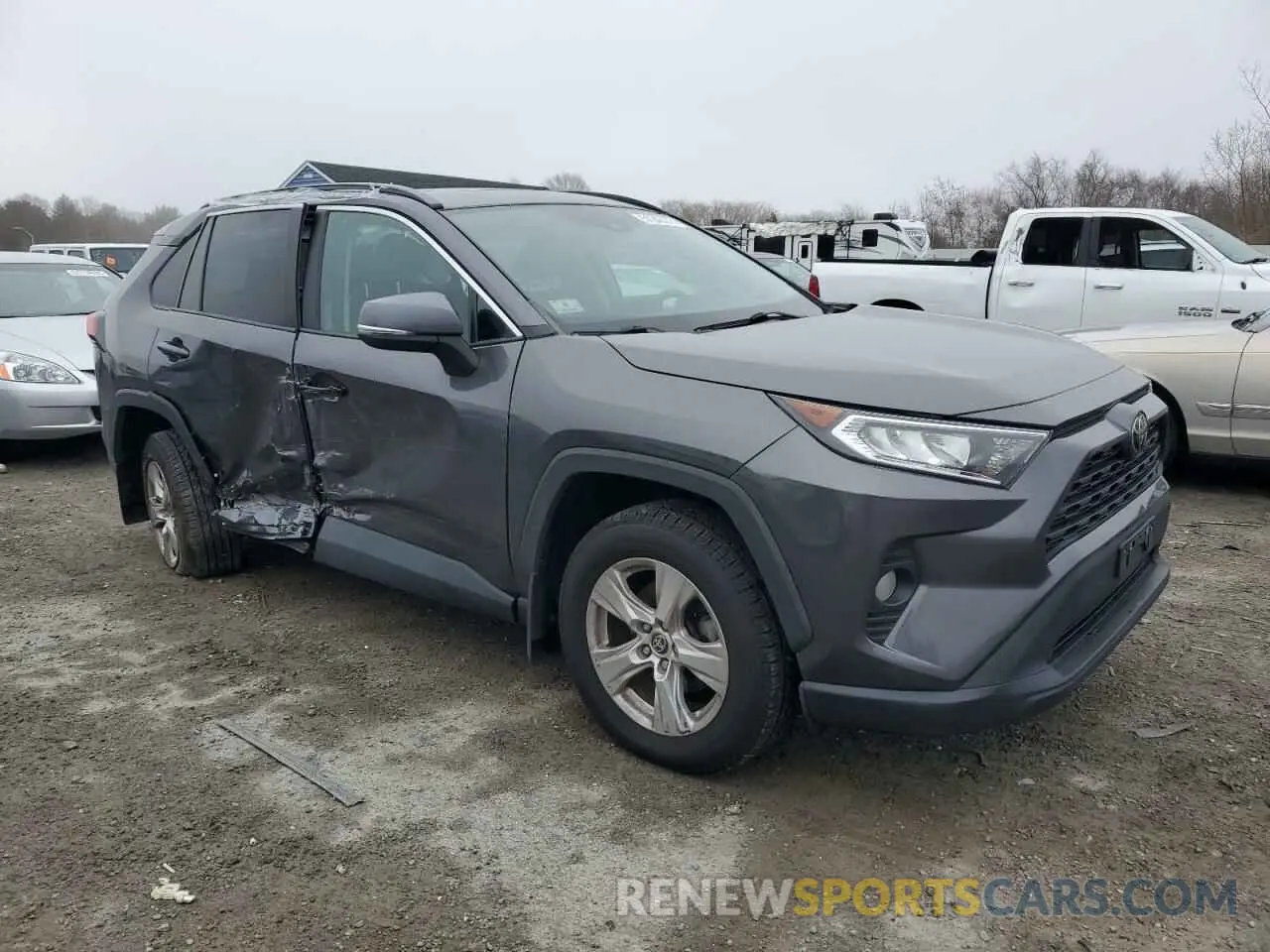 4 fotografías del automóvil dañado 2T3P1RFV3MC227382 TOYOTA RAV4 2021