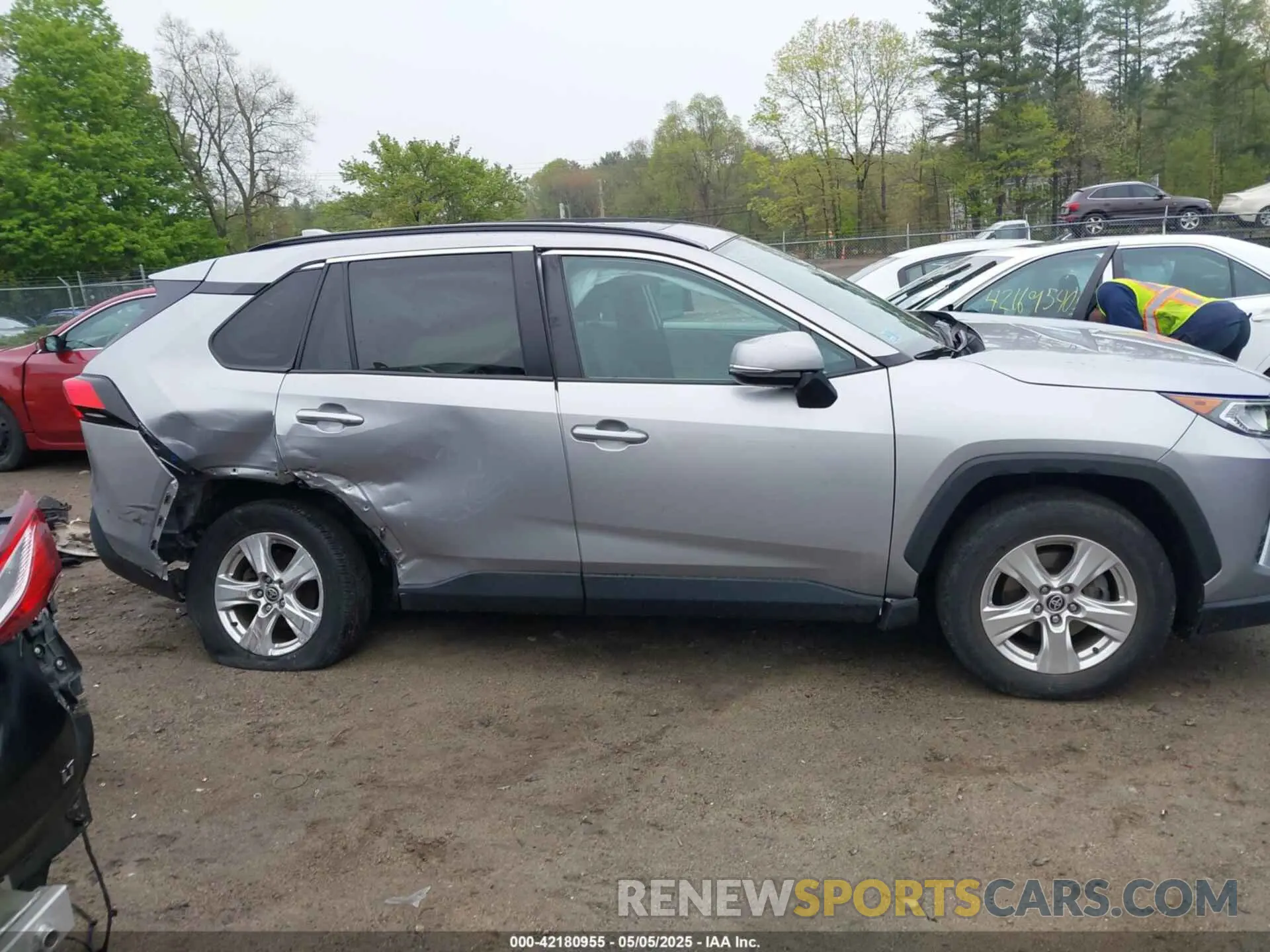 14 fotografías del automóvil dañado 2T3P1RFV3MC247132 TOYOTA RAV4 2021