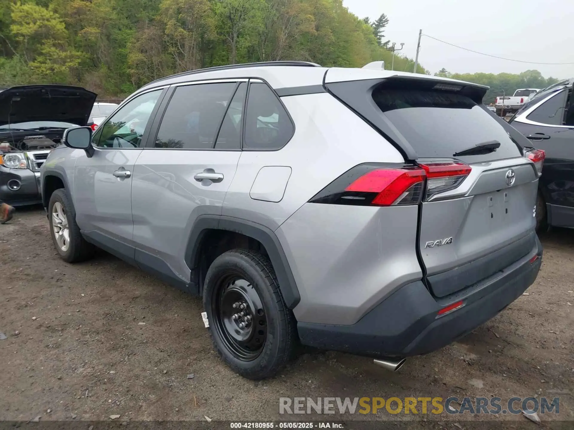 3 fotografías del automóvil dañado 2T3P1RFV3MC247132 TOYOTA RAV4 2021