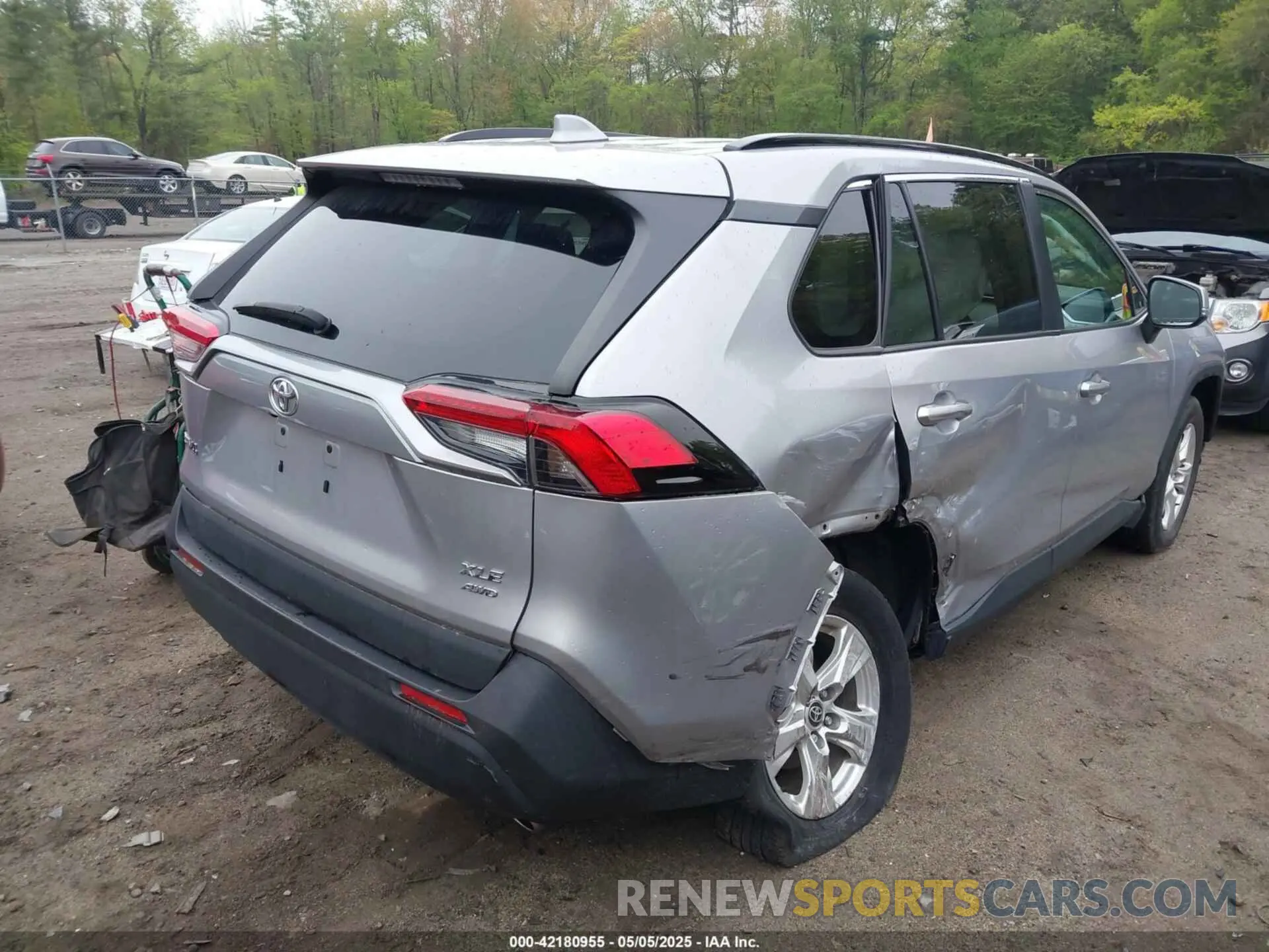 4 fotografías del automóvil dañado 2T3P1RFV3MC247132 TOYOTA RAV4 2021