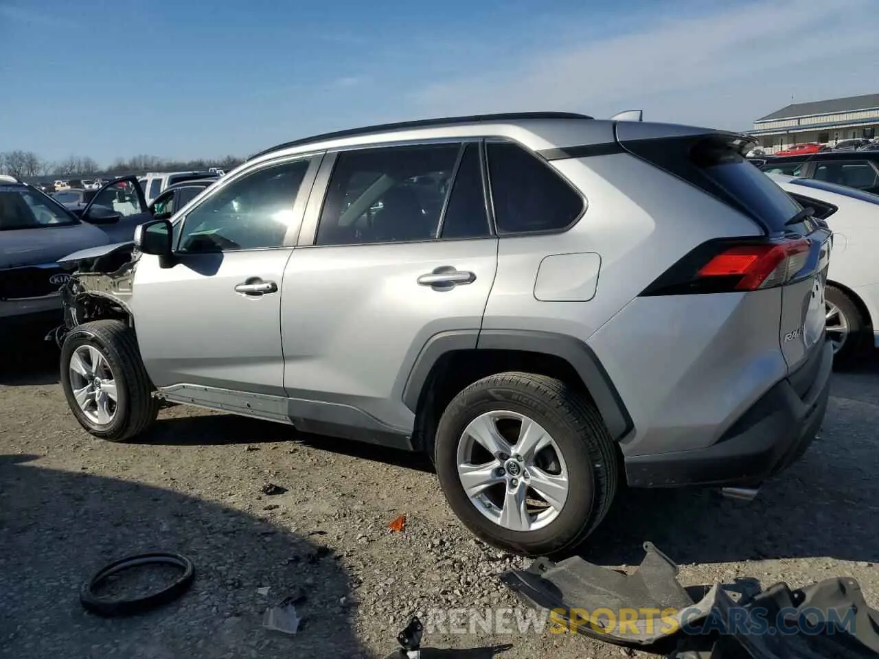 2 fotografías del automóvil dañado 2T3P1RFV3MW158398 TOYOTA RAV4 2021