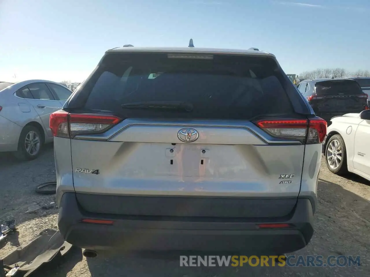 6 fotografías del automóvil dañado 2T3P1RFV3MW158398 TOYOTA RAV4 2021
