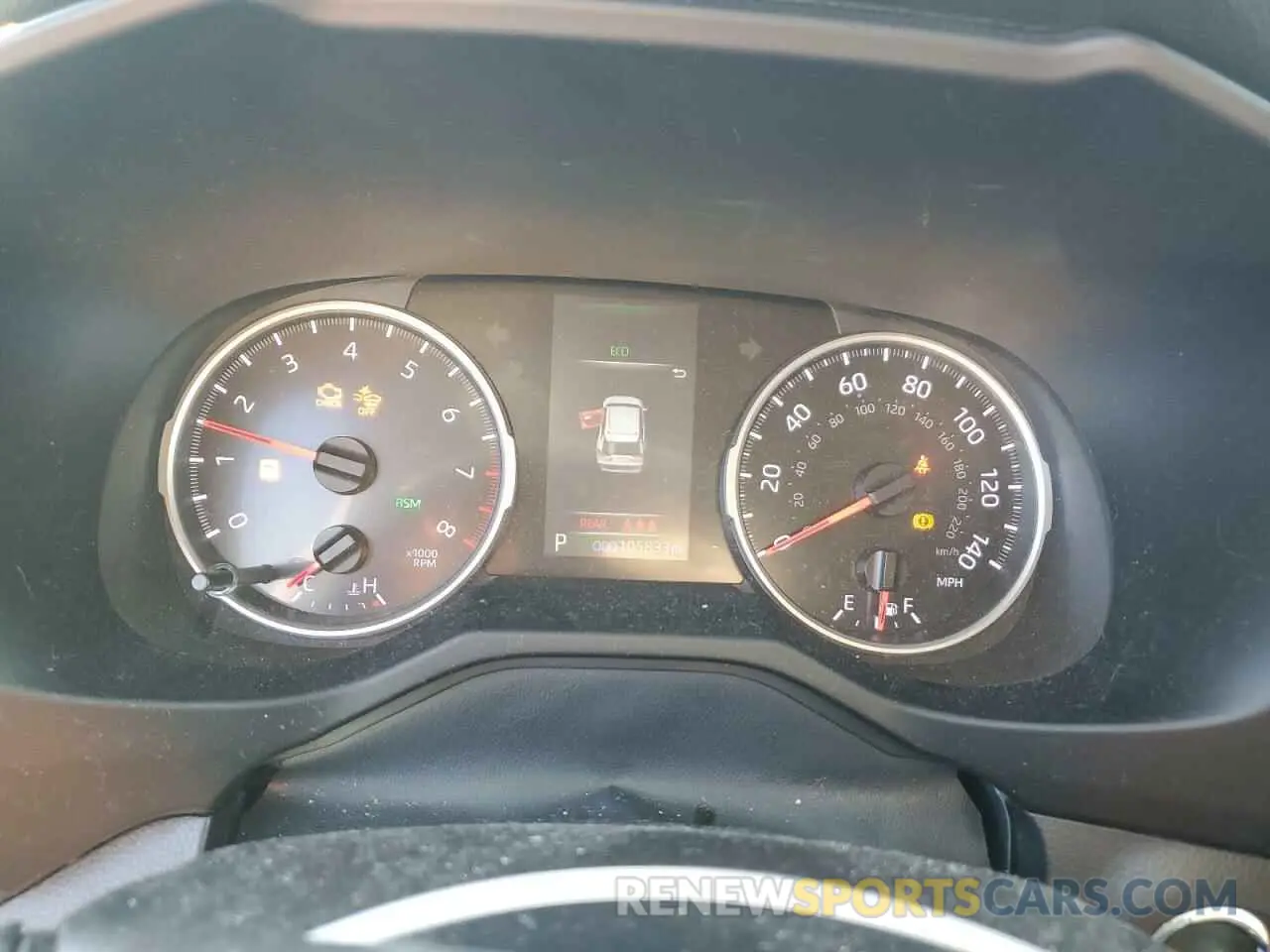 9 fotografías del automóvil dañado 2T3P1RFV3MW158398 TOYOTA RAV4 2021