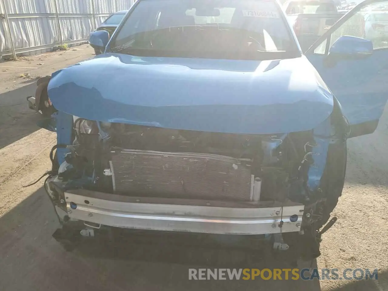 12 fotografías del automóvil dañado 2T3P1RFV3MW167229 TOYOTA RAV4 2021
