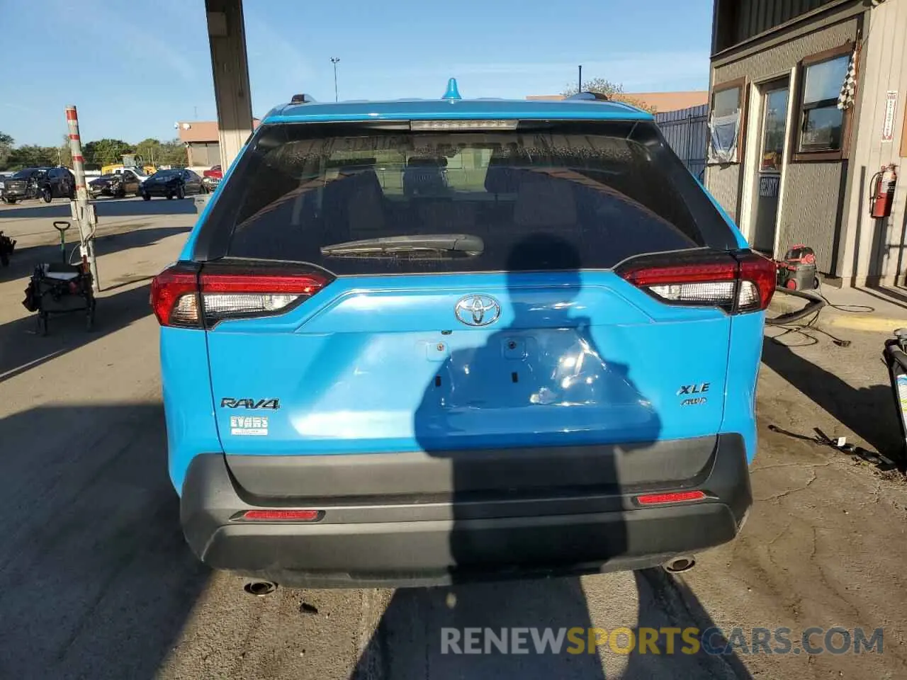6 fotografías del automóvil dañado 2T3P1RFV3MW167229 TOYOTA RAV4 2021