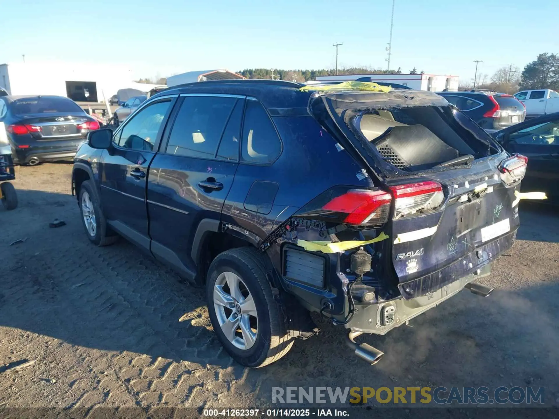 3 fotografías del automóvil dañado 2T3P1RFV3MW168560 TOYOTA RAV4 2021
