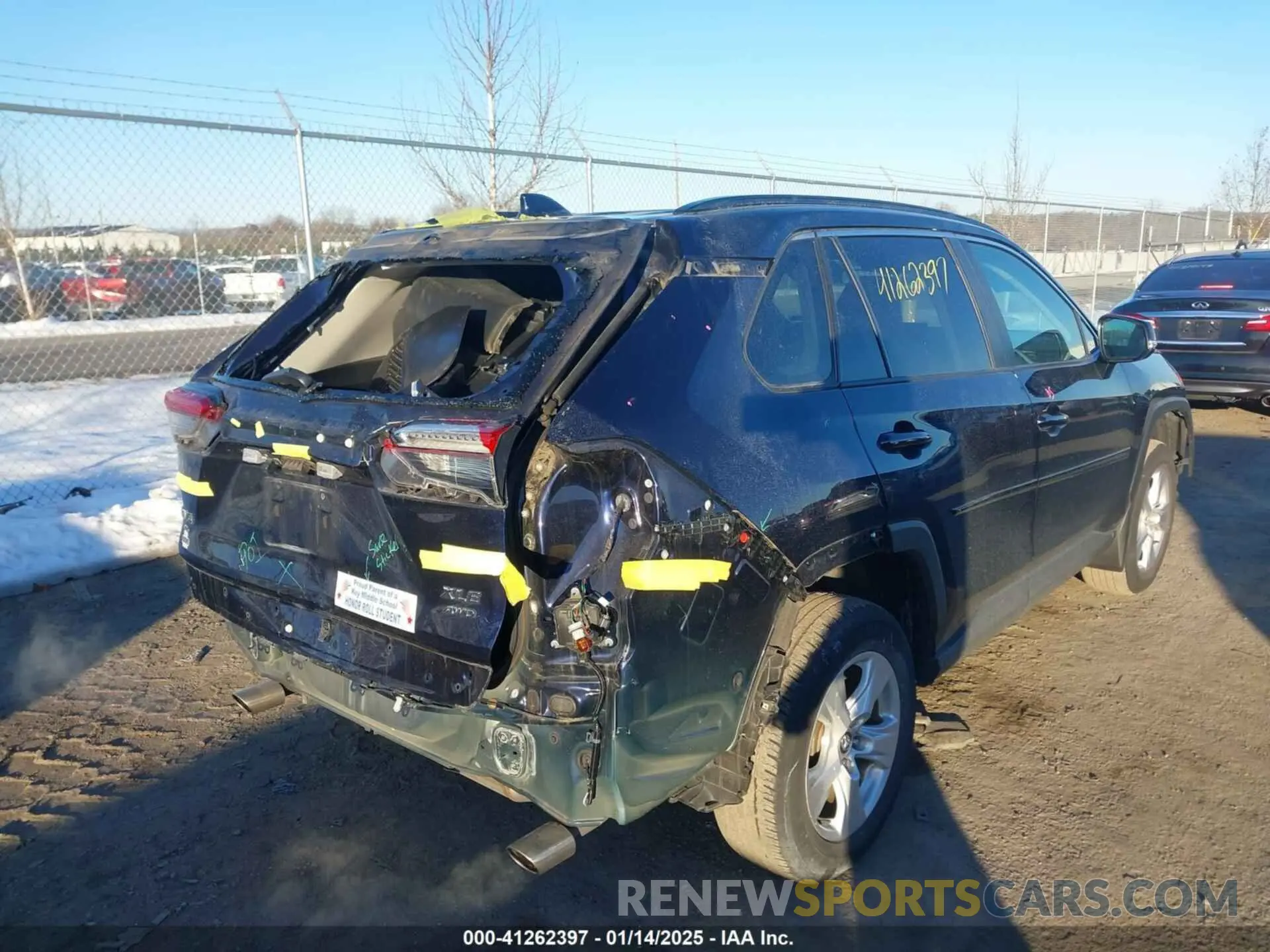 4 fotografías del automóvil dañado 2T3P1RFV3MW168560 TOYOTA RAV4 2021