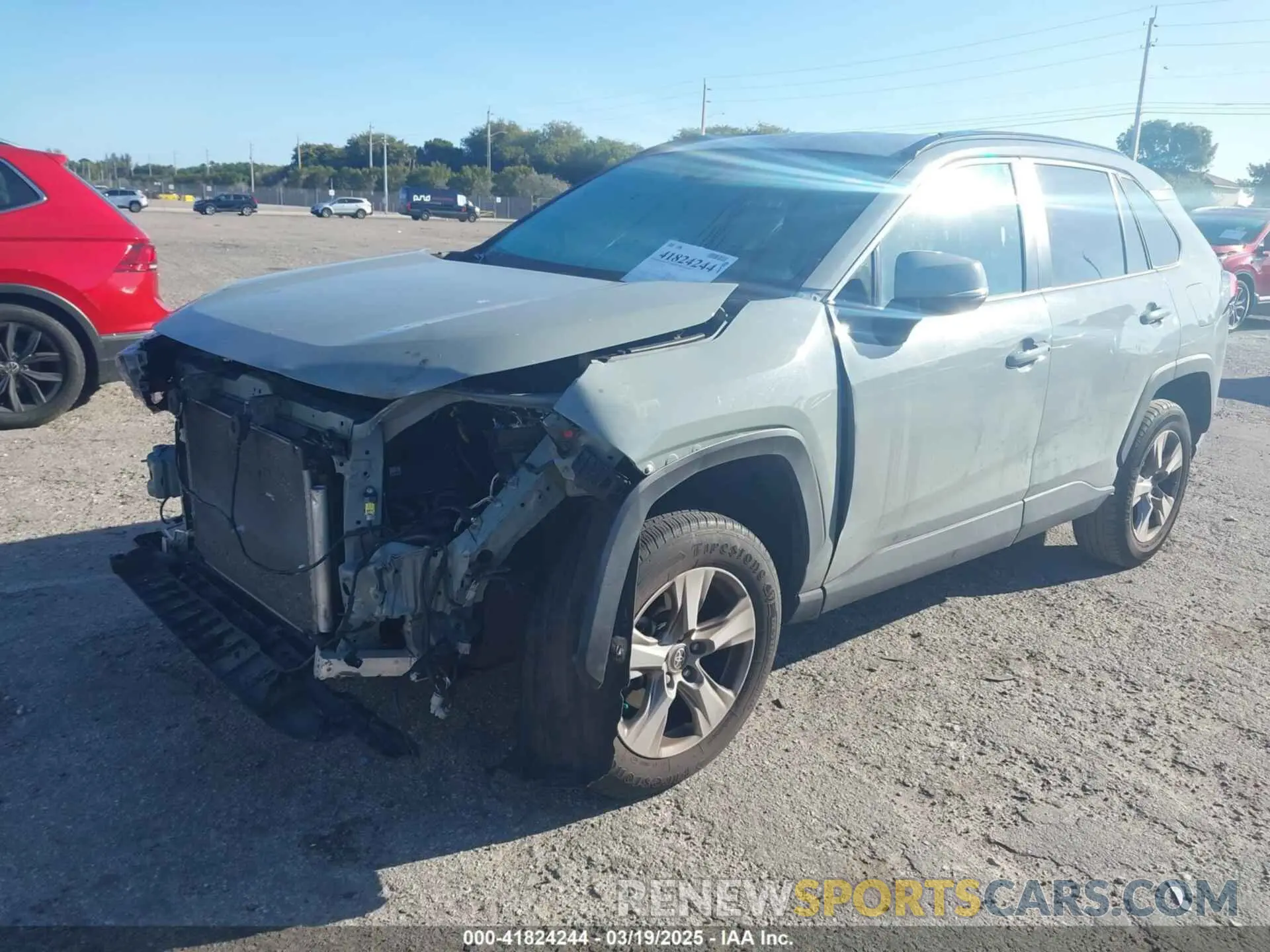 19 fotografías del automóvil dañado 2T3P1RFV3MW172706 TOYOTA RAV4 2021