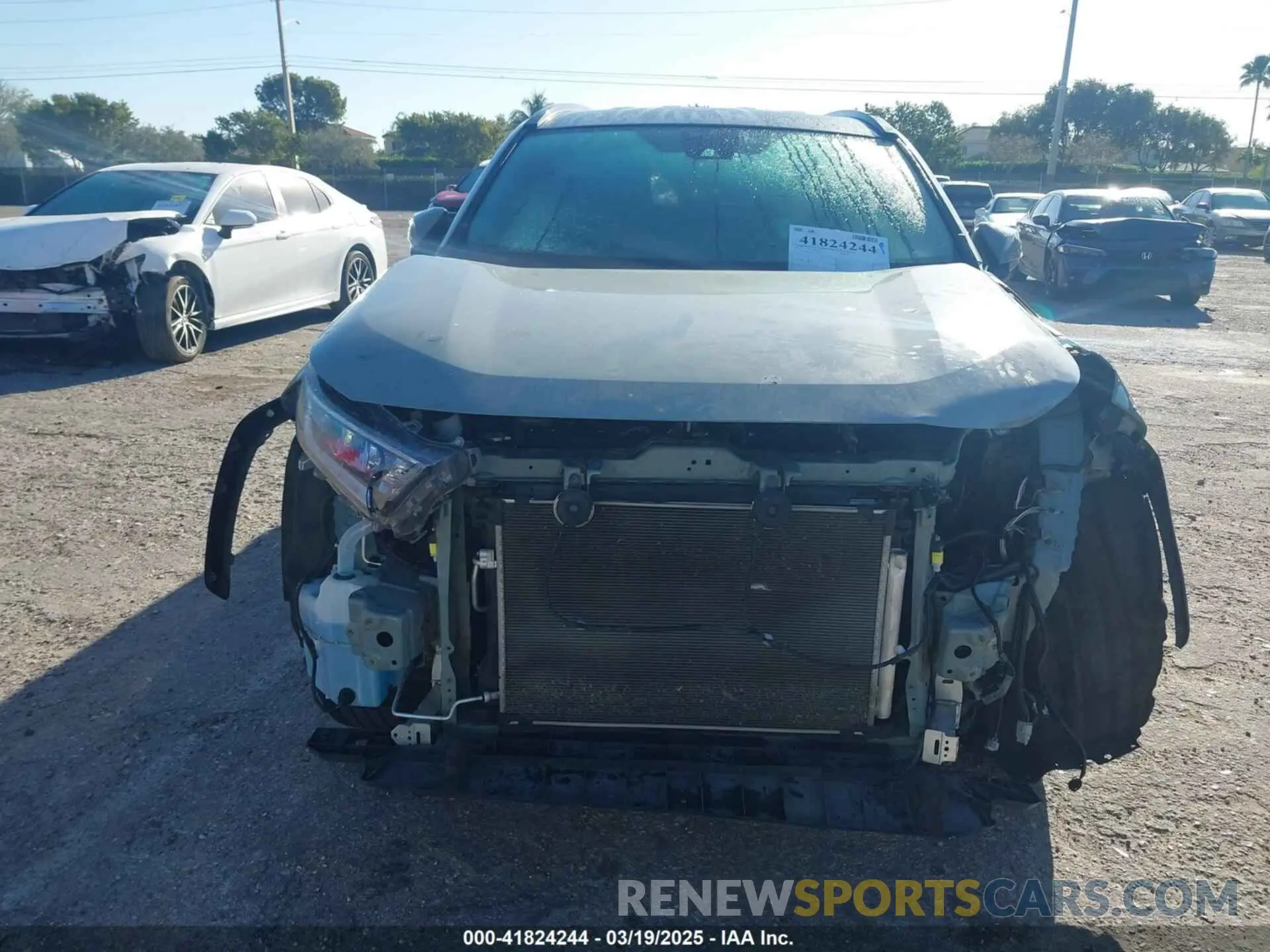 6 fotografías del automóvil dañado 2T3P1RFV3MW172706 TOYOTA RAV4 2021
