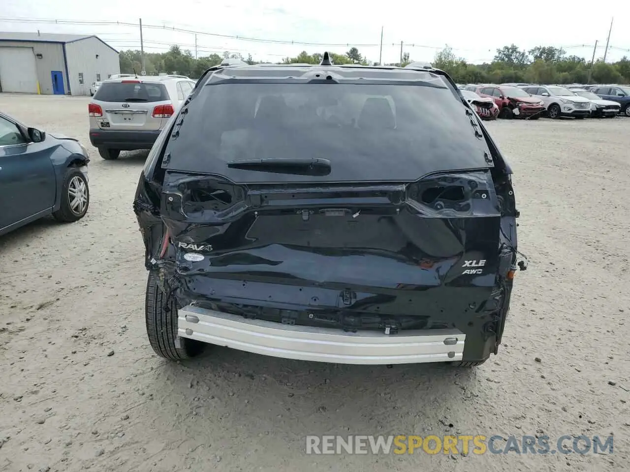 6 fotografías del automóvil dañado 2T3P1RFV3MW197296 TOYOTA RAV4 2021