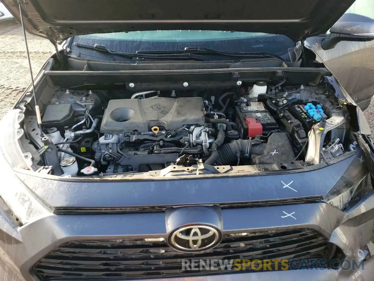 12 fotografías del automóvil dañado 2T3P1RFV3MW211374 TOYOTA RAV4 2021