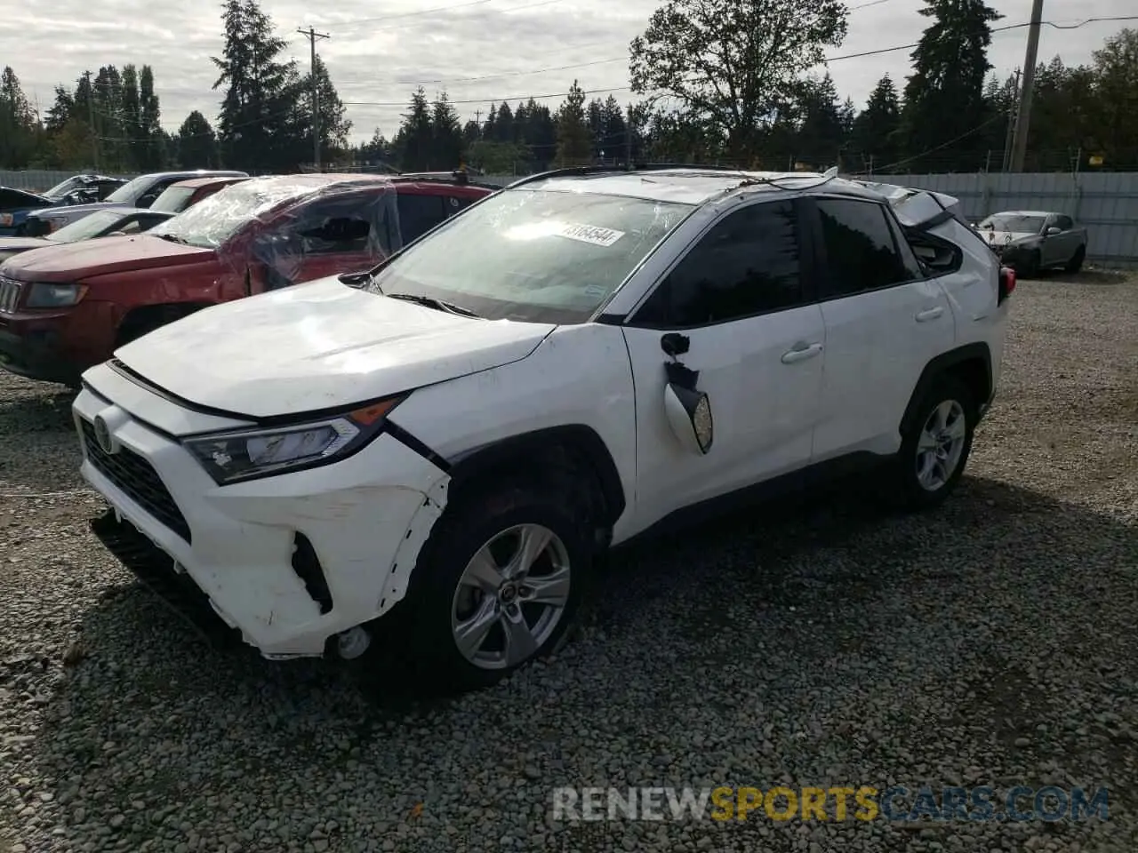 1 fotografías del automóvil dañado 2T3P1RFV4MC191752 TOYOTA RAV4 2021