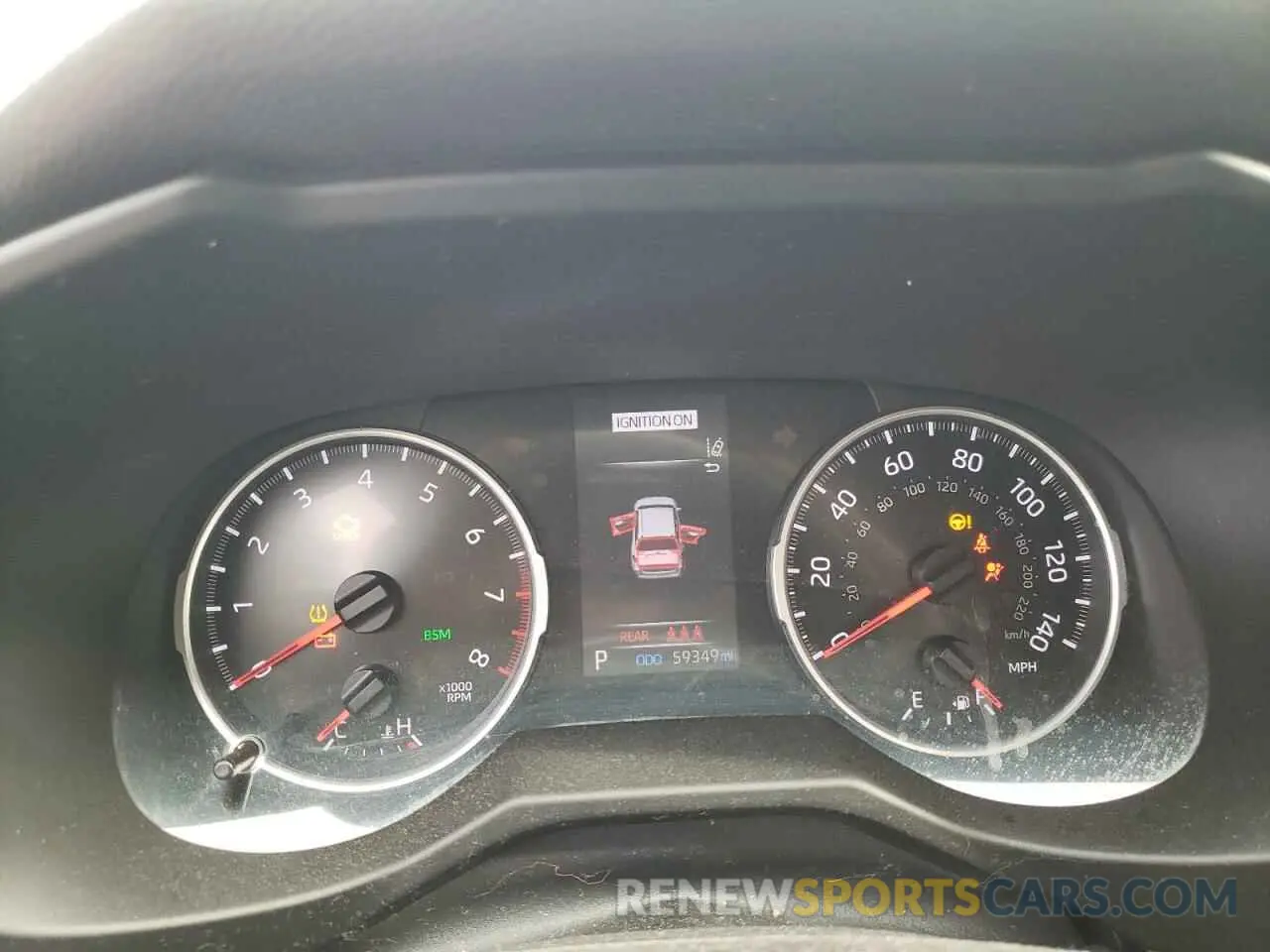 9 fotografías del automóvil dañado 2T3P1RFV4MC191752 TOYOTA RAV4 2021