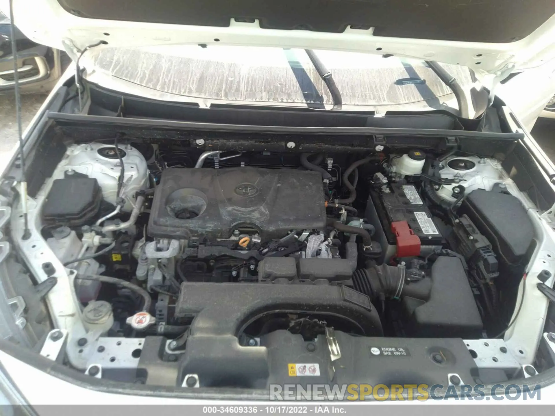 10 fotografías del automóvil dañado 2T3P1RFV4MC192514 TOYOTA RAV4 2021