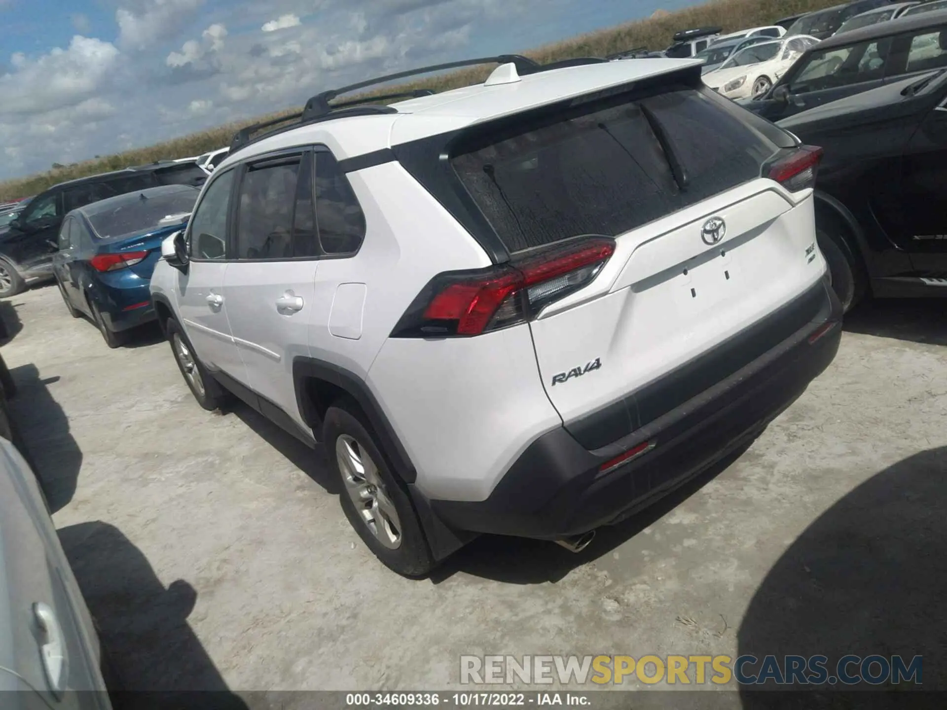 3 fotografías del automóvil dañado 2T3P1RFV4MC192514 TOYOTA RAV4 2021