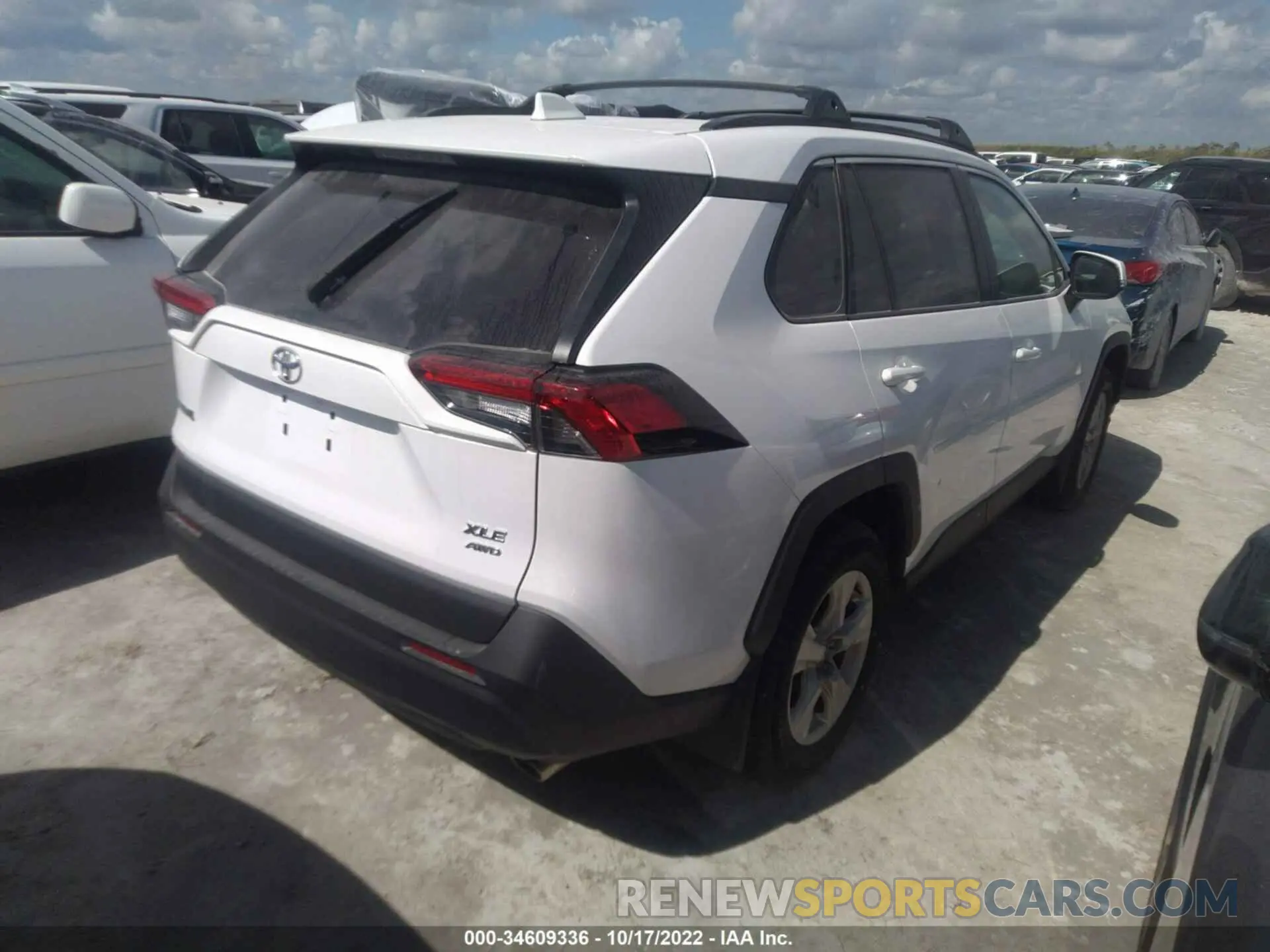 4 fotografías del automóvil dañado 2T3P1RFV4MC192514 TOYOTA RAV4 2021