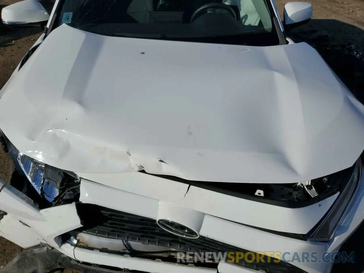 11 fotografías del automóvil dañado 2T3P1RFV4MC200580 TOYOTA RAV4 2021