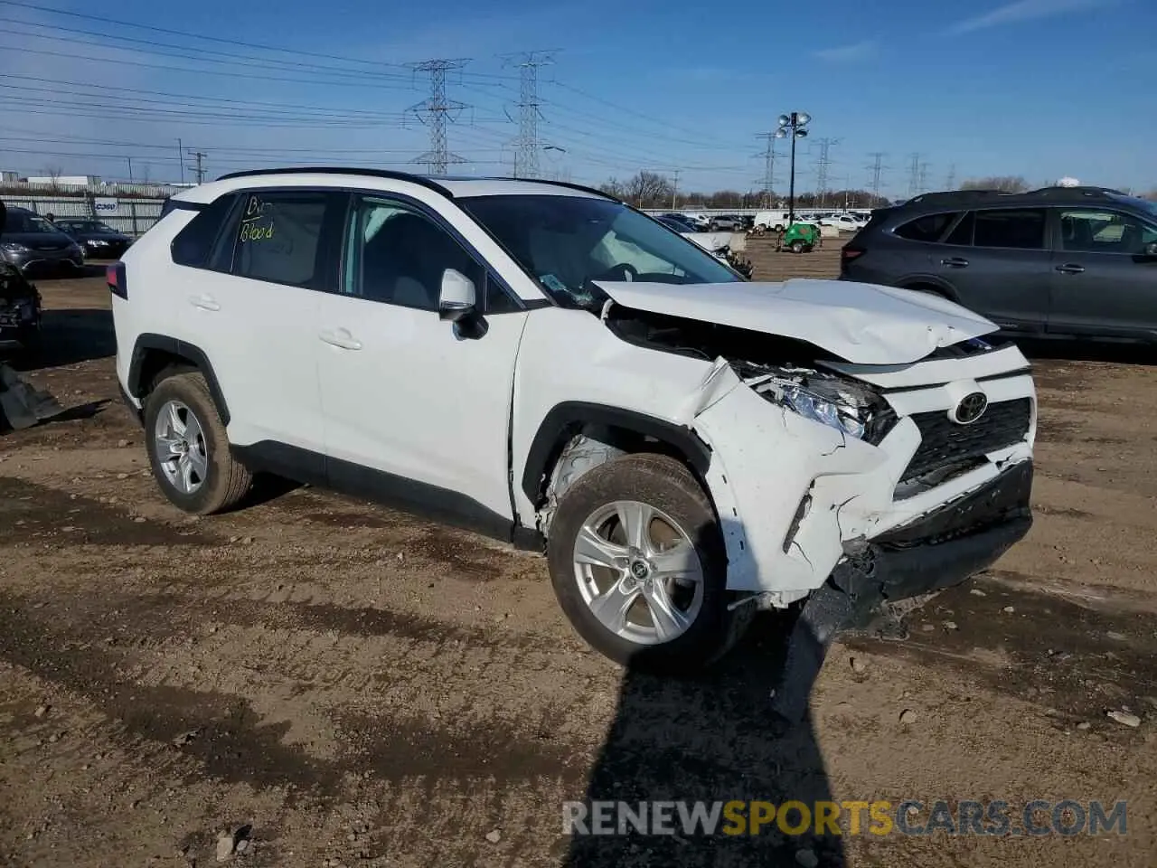 4 fotografías del automóvil dañado 2T3P1RFV4MC200580 TOYOTA RAV4 2021
