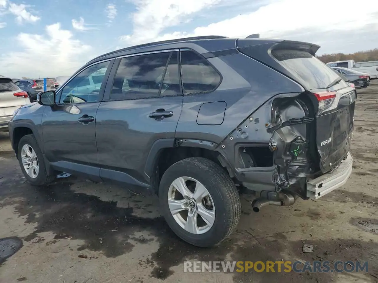 2 fotografías del automóvil dañado 2T3P1RFV4MC209165 TOYOTA RAV4 2021