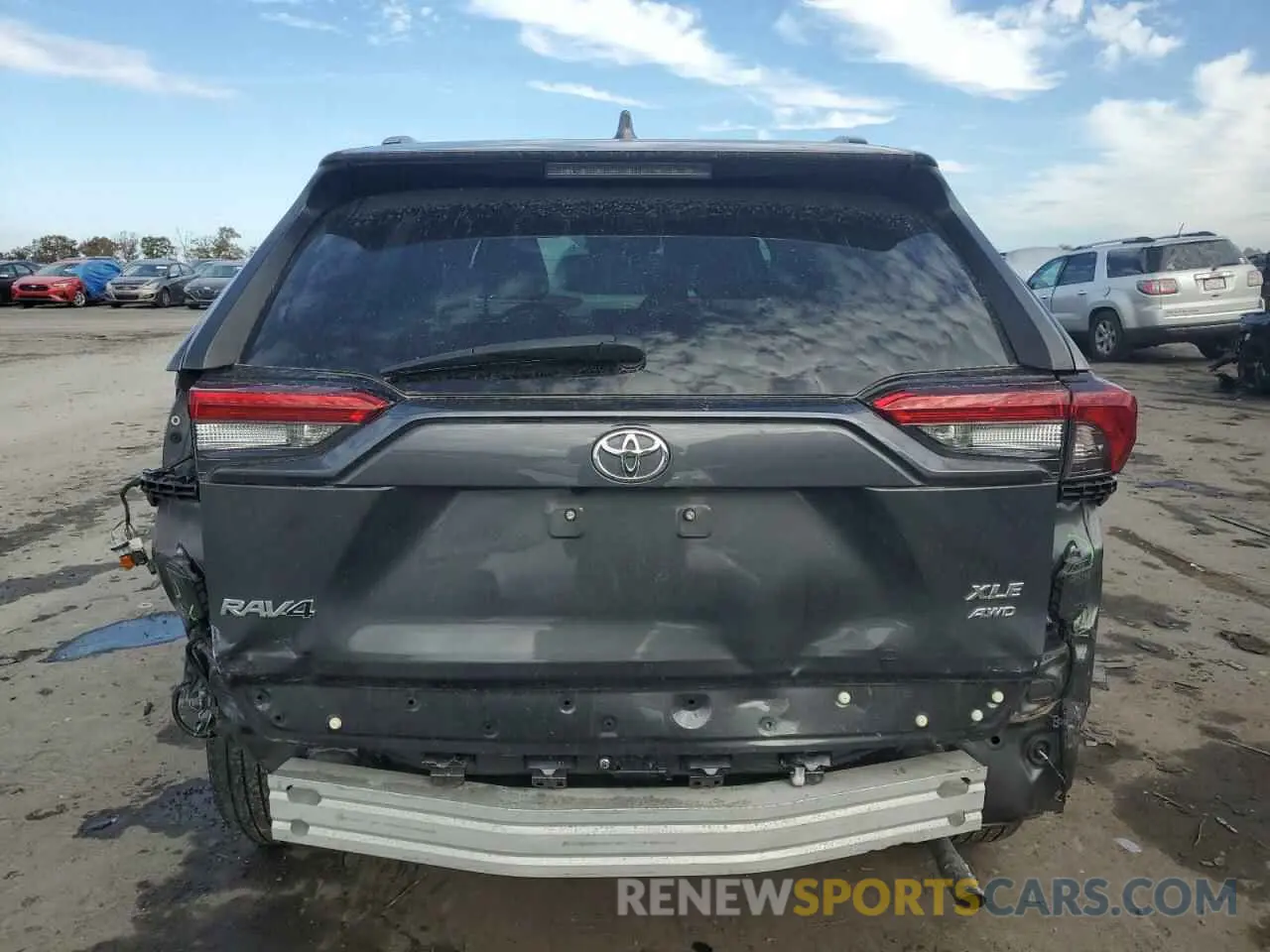 6 fotografías del automóvil dañado 2T3P1RFV4MC209165 TOYOTA RAV4 2021